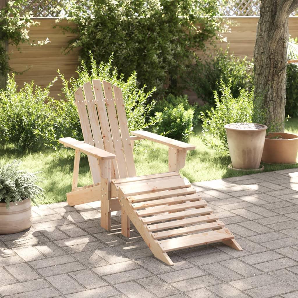 VidaXL Adirondack-stuhl holz