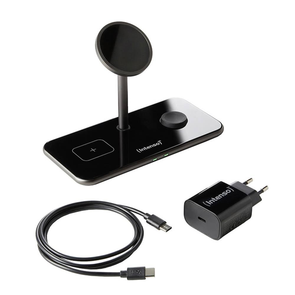 Intenso Wireless Charging Stand MB13 black 3in1
