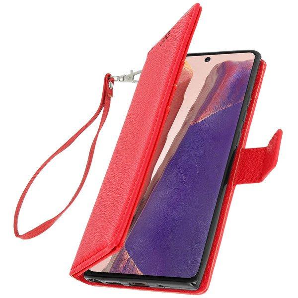Avizar Bookcover Samsung Galaxy Note 20 Rot