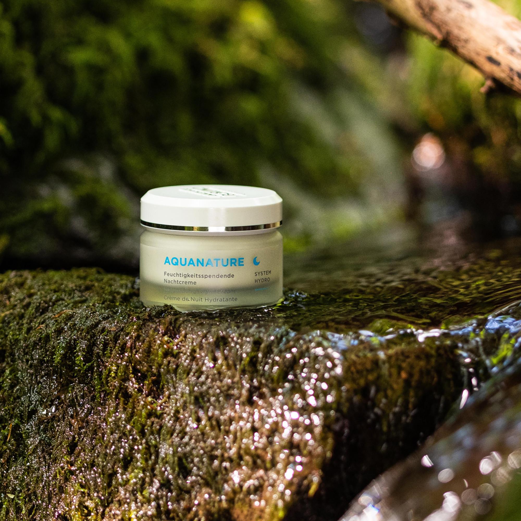 Annemarie Börlind AQUANATURE Feuchtigkeitsspendende Nachtcreme