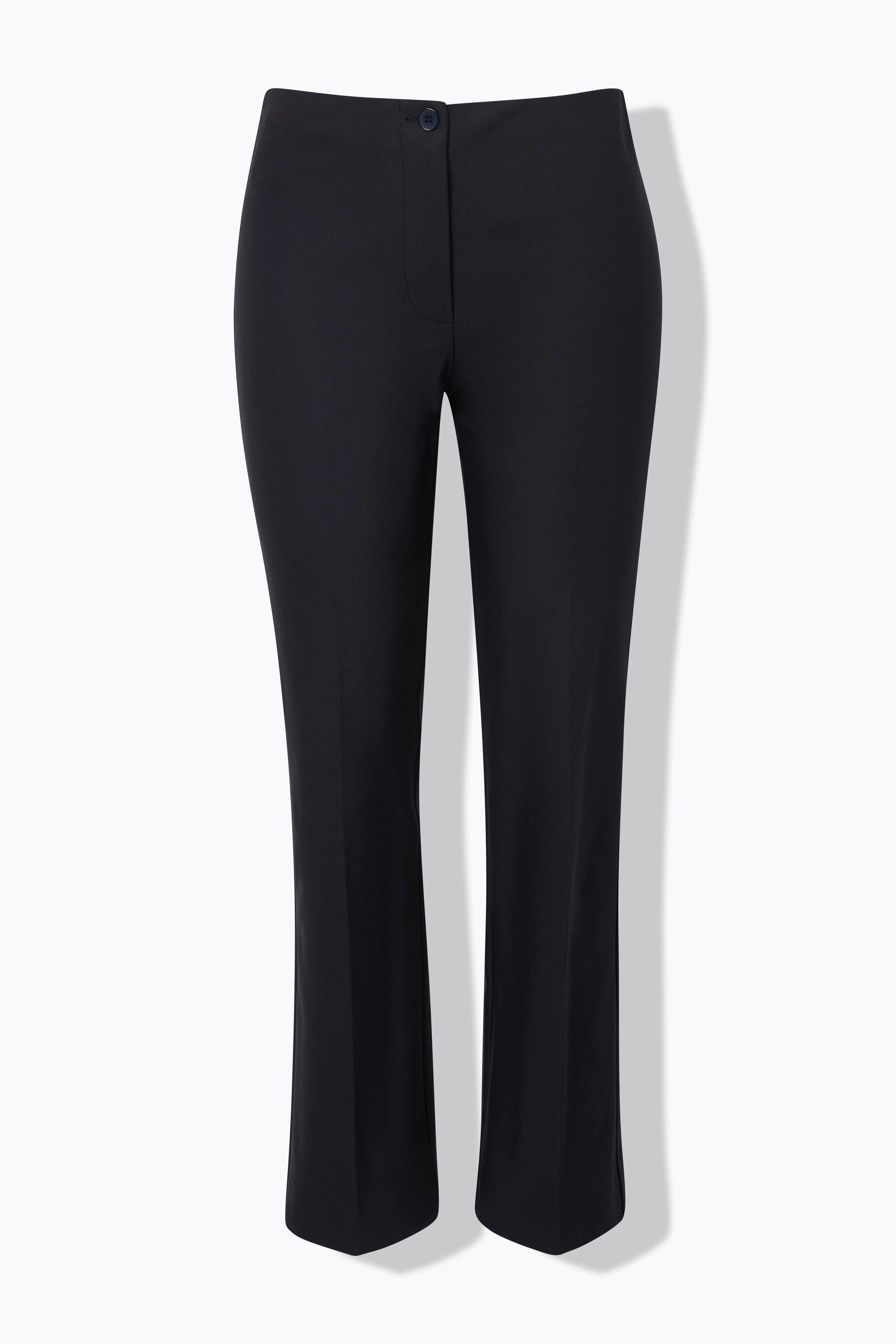 Ulla Popken Rose Hose gerades Bein Komfortbund Stretch