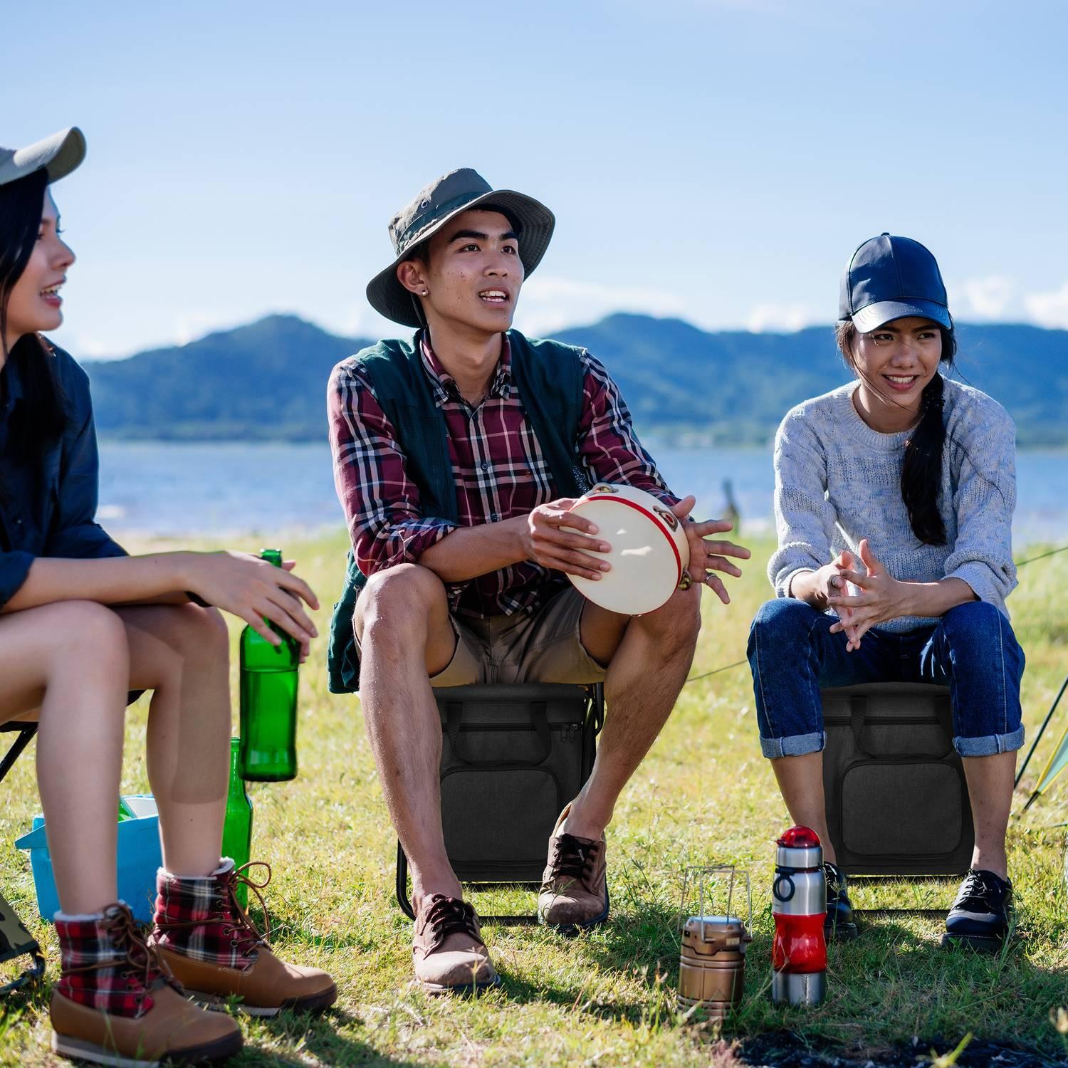 B2X Campingstuhl mit Rückenlehne