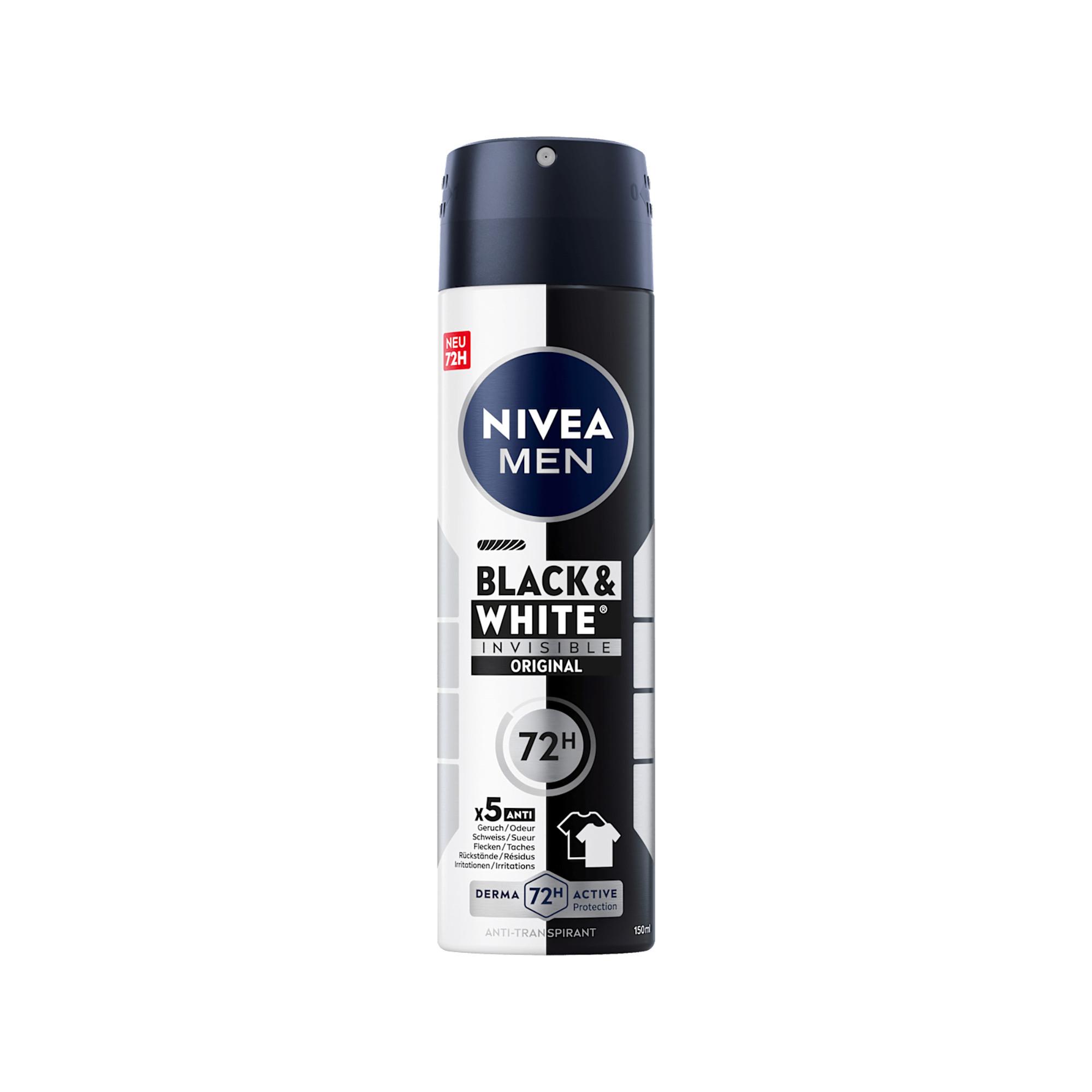 NIVEA Deo Invisible Black & White Power Spray