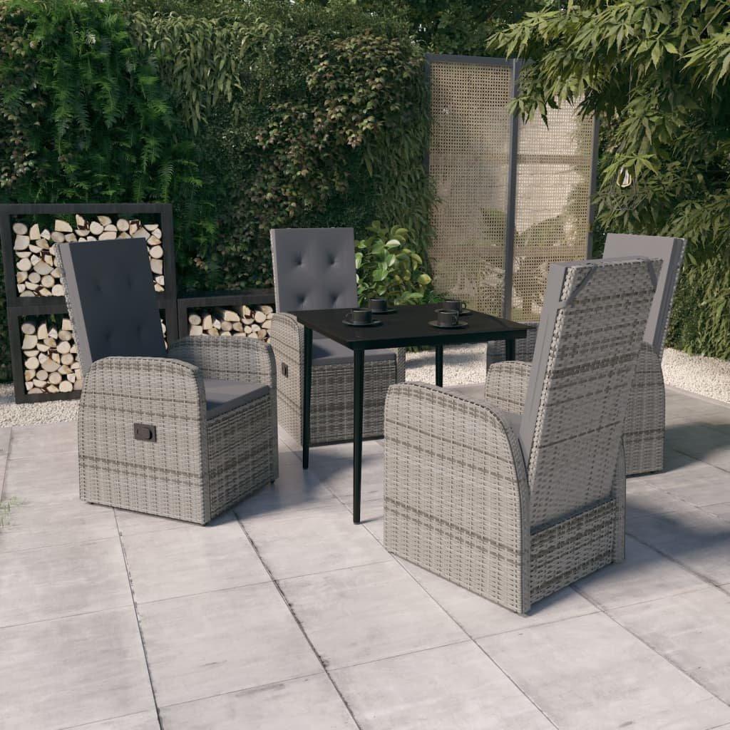 VidaXL Garten essgruppe poly-rattan