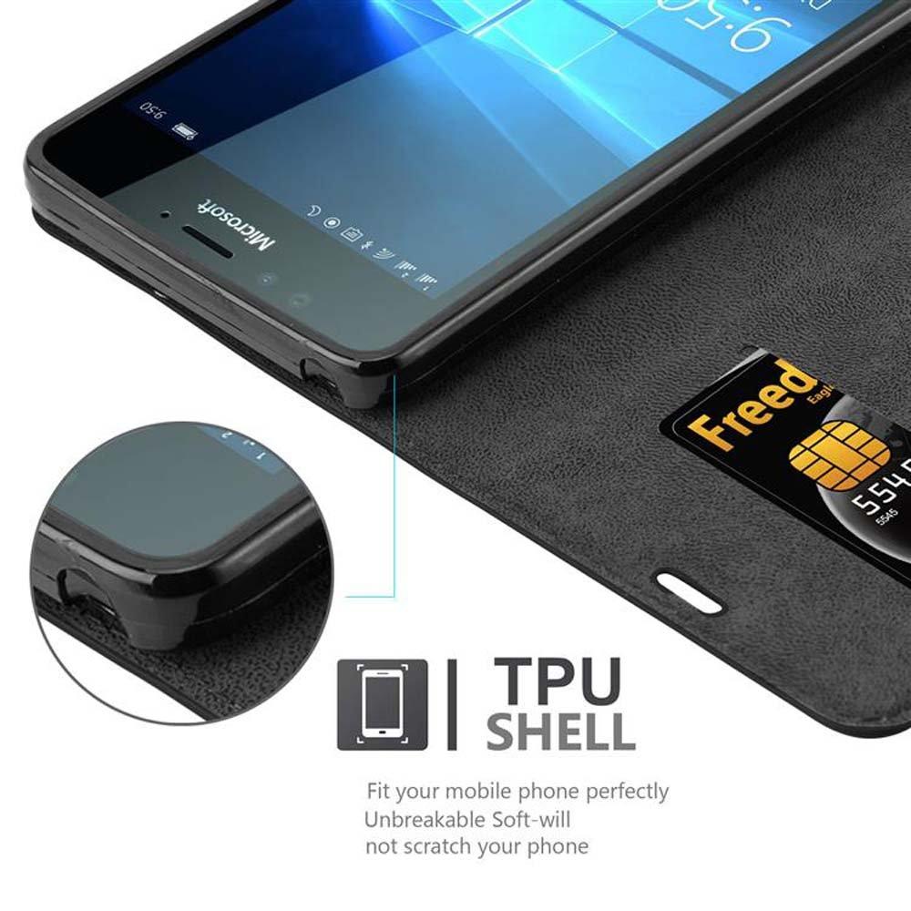 Cadorabo Hülle für Nokia Lumia 950 Magnetverschluss, Kartenfach