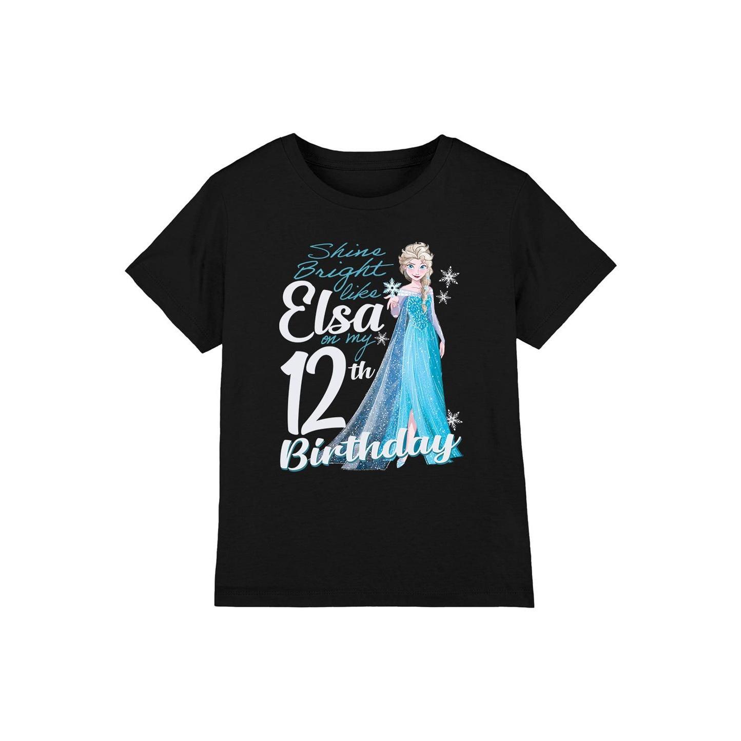 FROZEN Bright Like Elsa TShirt  12er Geburstag