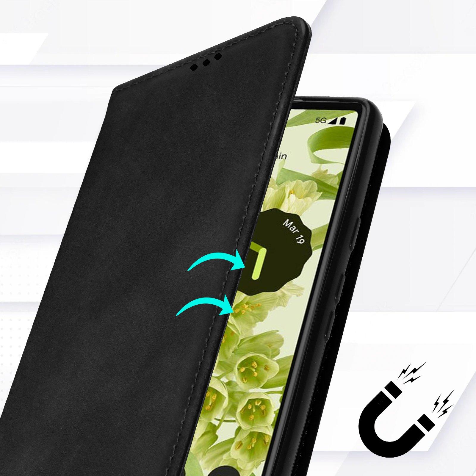 Avizar Soft Hülle Google Pixel 6a Schwarz