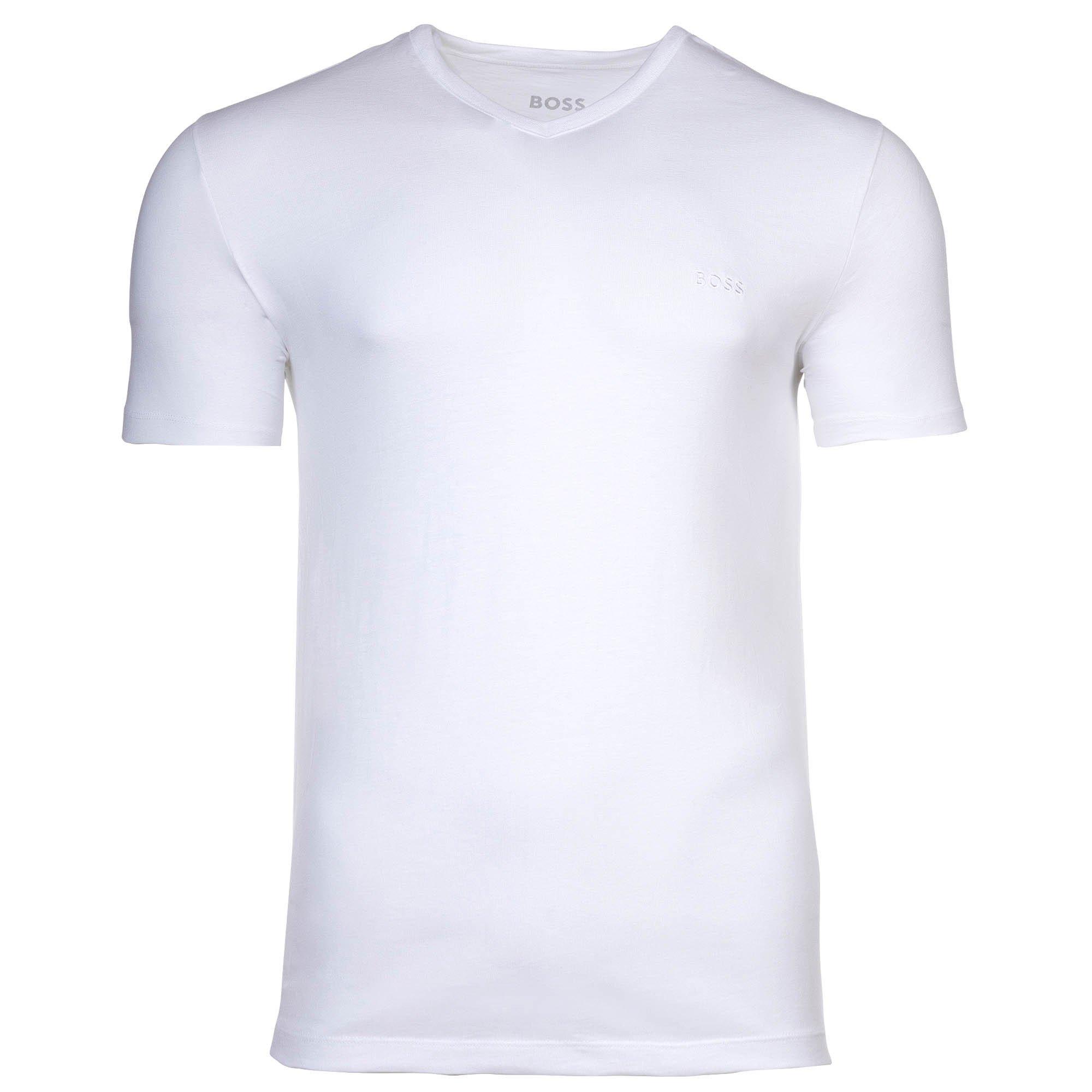 BOSS V-Ausschnitt Kurzarm Regular Fit T-Shirt