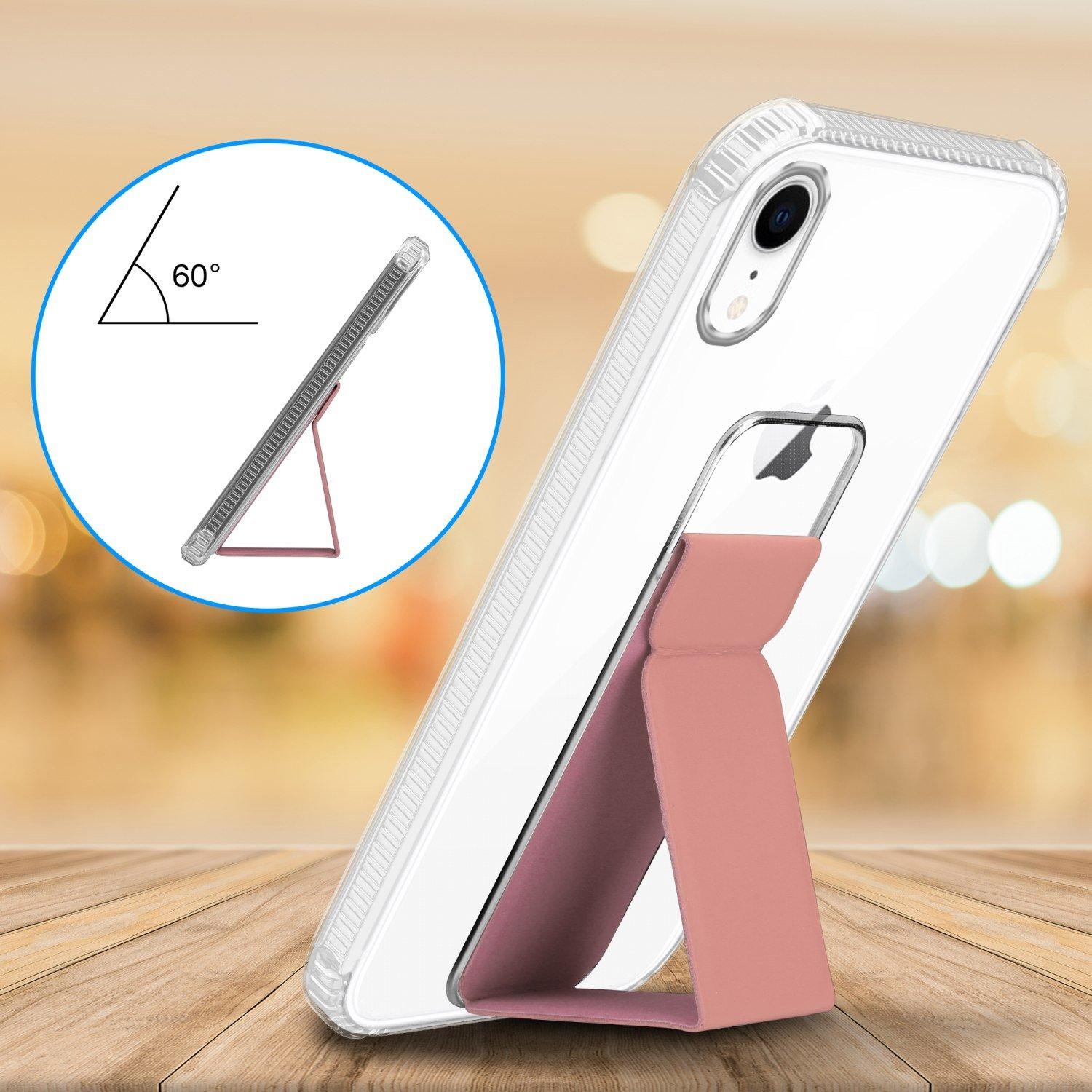 Cadorabo Hülle für Apple iPhone XR mit Halterung und Standfunktion