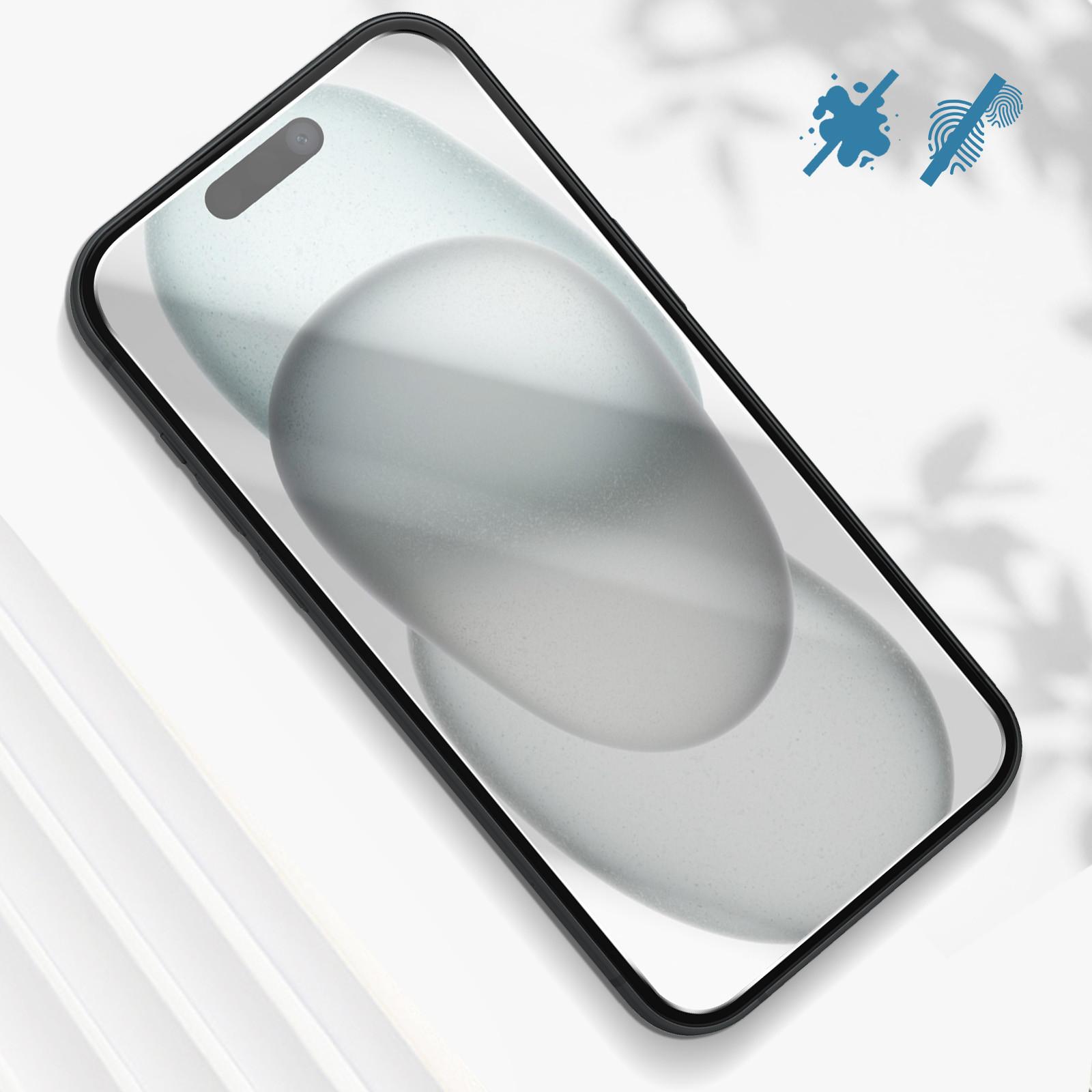 Avizar Glas-Folie iPhone 16 Plus Transparent