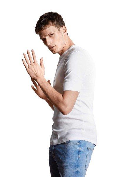 Schiesser Revival Retro Bequem sitzendes Henley T-Shirt