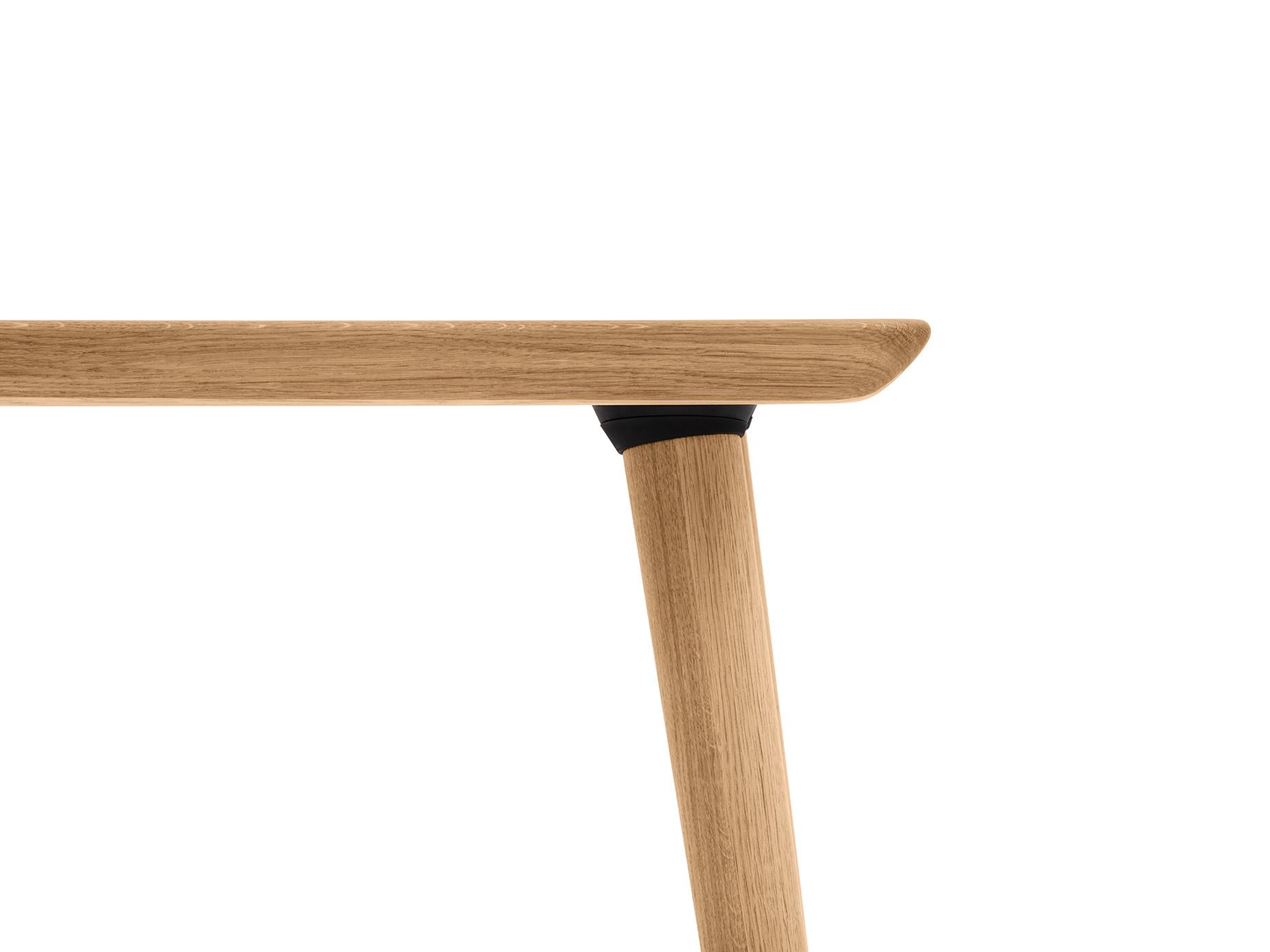 Oakywood Classic Desk - Klassischer Schreibtisch aus Massivholz - Eiche / 140x70