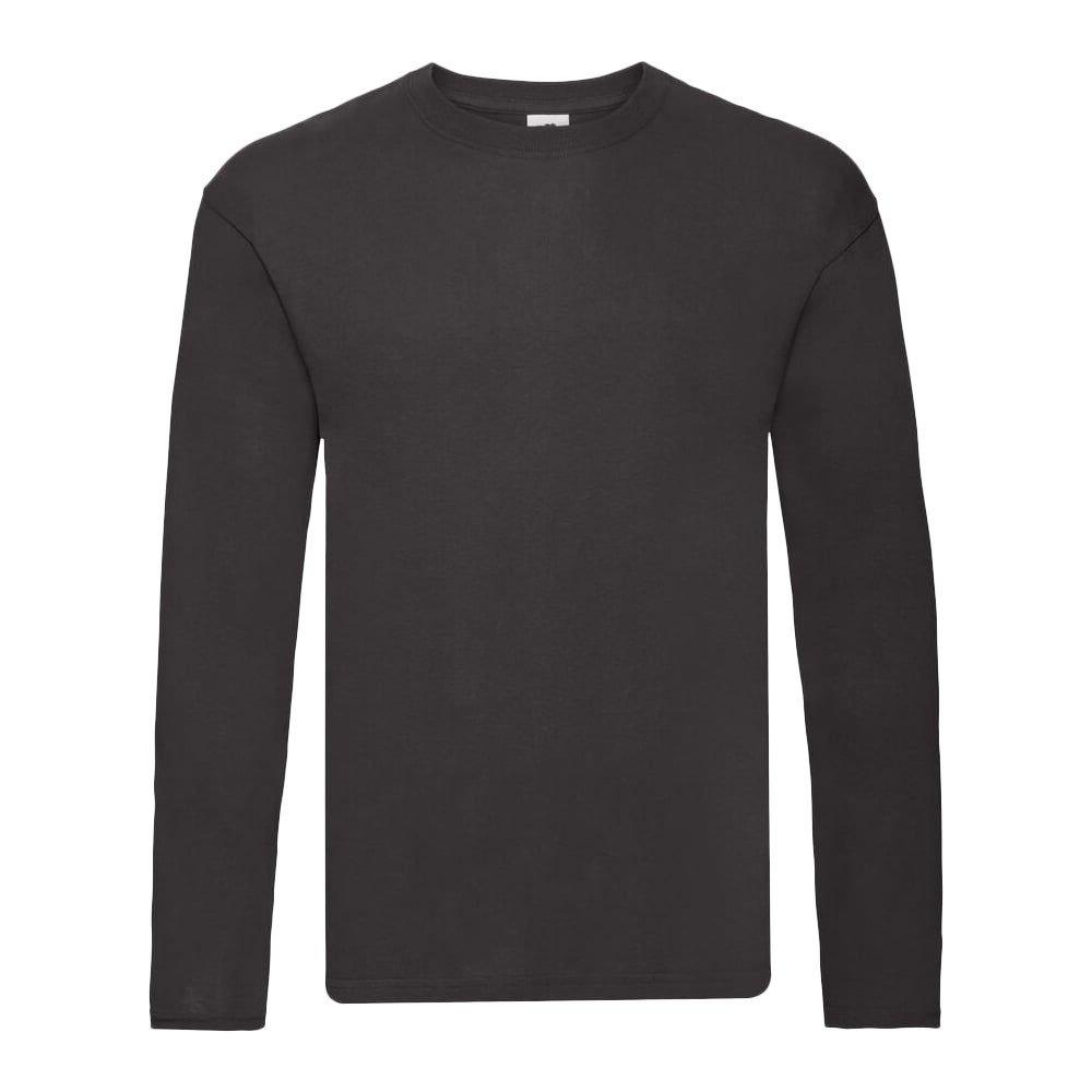 Fruit of the Loom Langarm Regular Fit T-Shirt