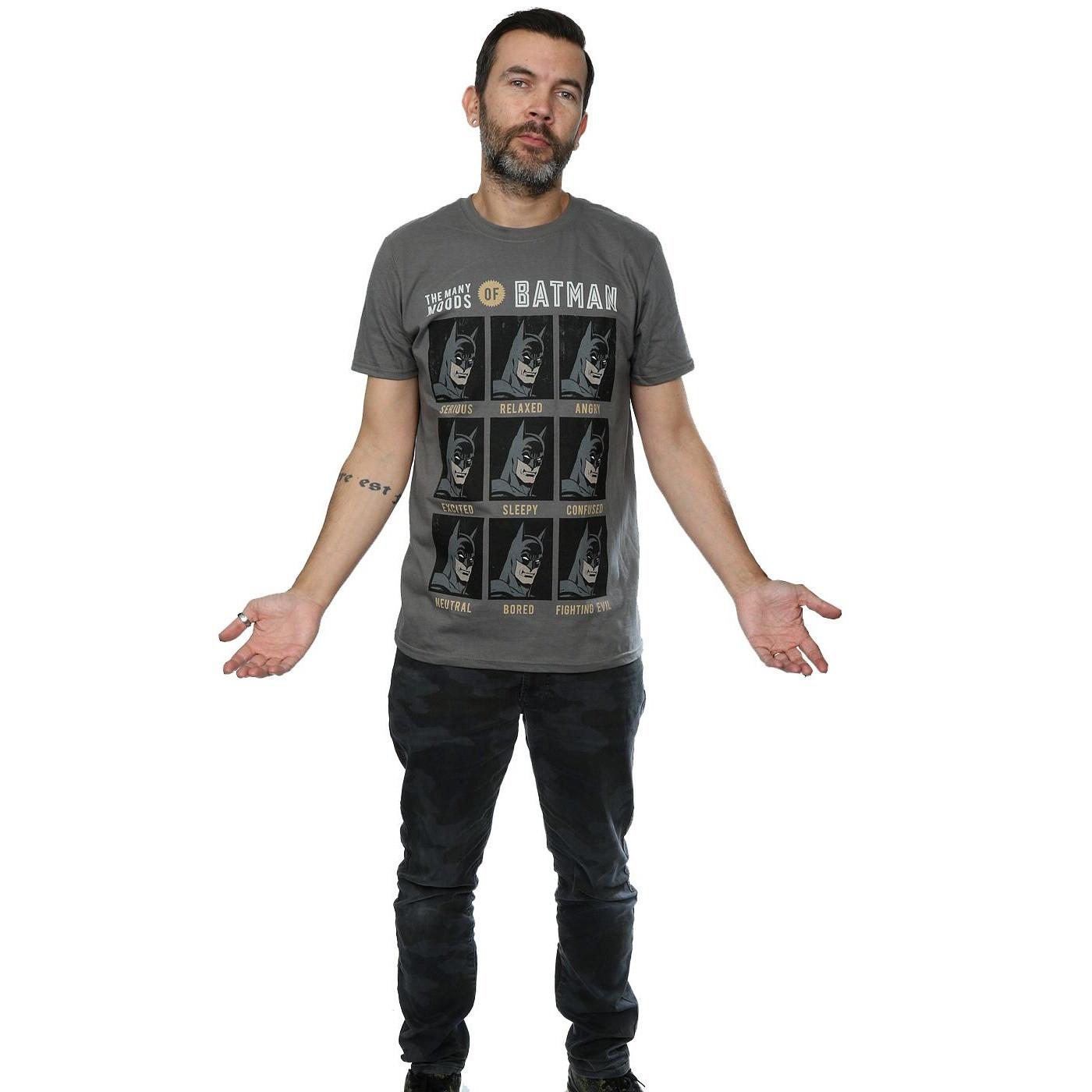 DC COMICS The Many Moods Of The Joker T-Shirt