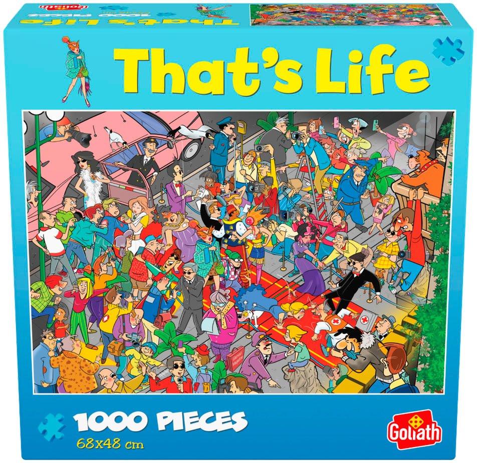 Goliath Puzzle That's Life Roter Teppich (1000Teile)