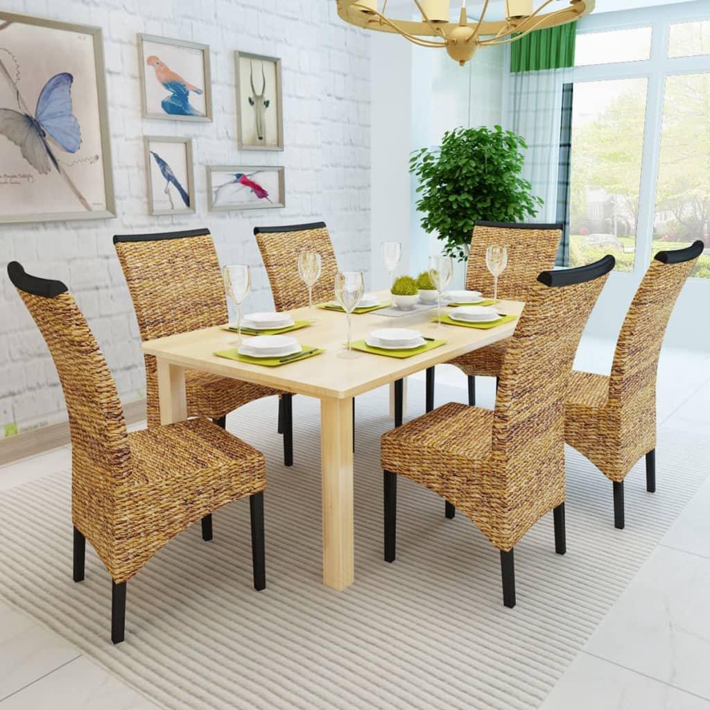 VidaXL Esszimmerstuhl poly-rattan