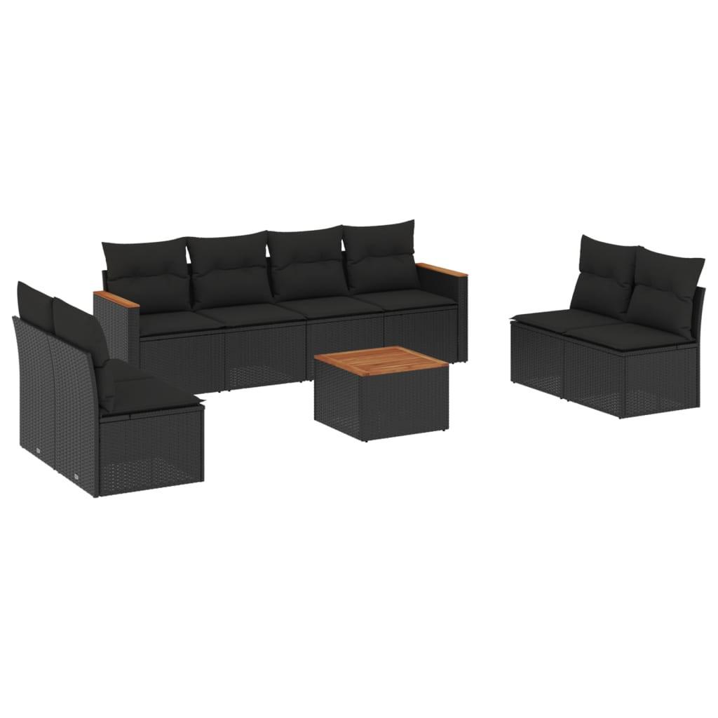 VidaXL Garten sofagarnitur poly-rattan