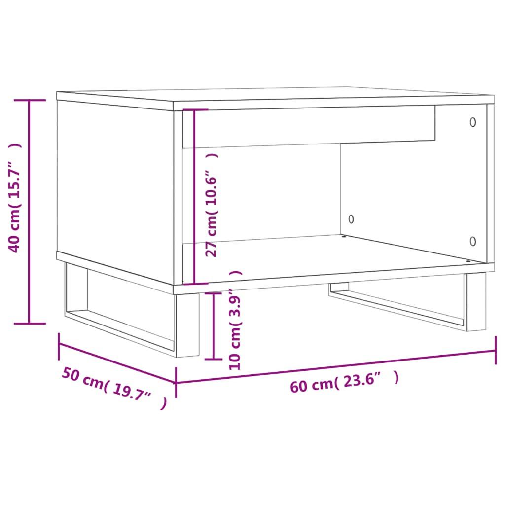 VidaXL Couchtisch holzwerkstoff