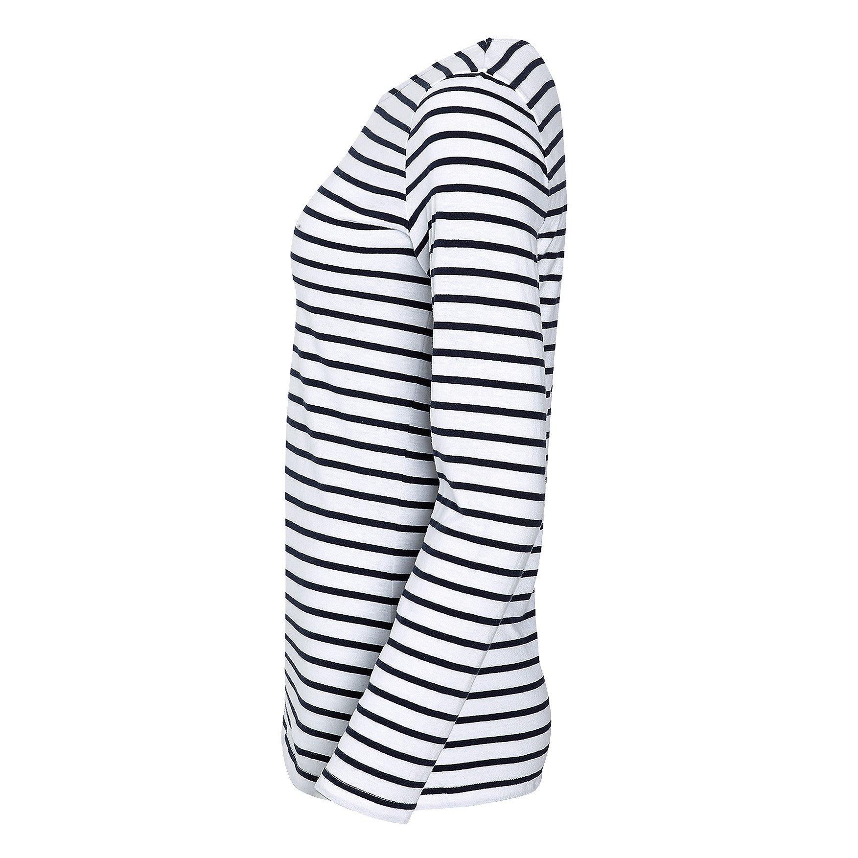 SOLS Gestreiftes Langarm T-Shirt