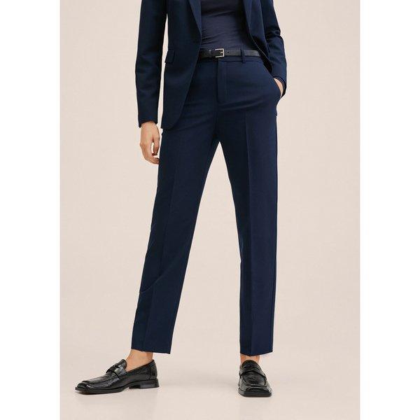 MANGO BOREAL Slim Fit Knöchellange Stoffhose