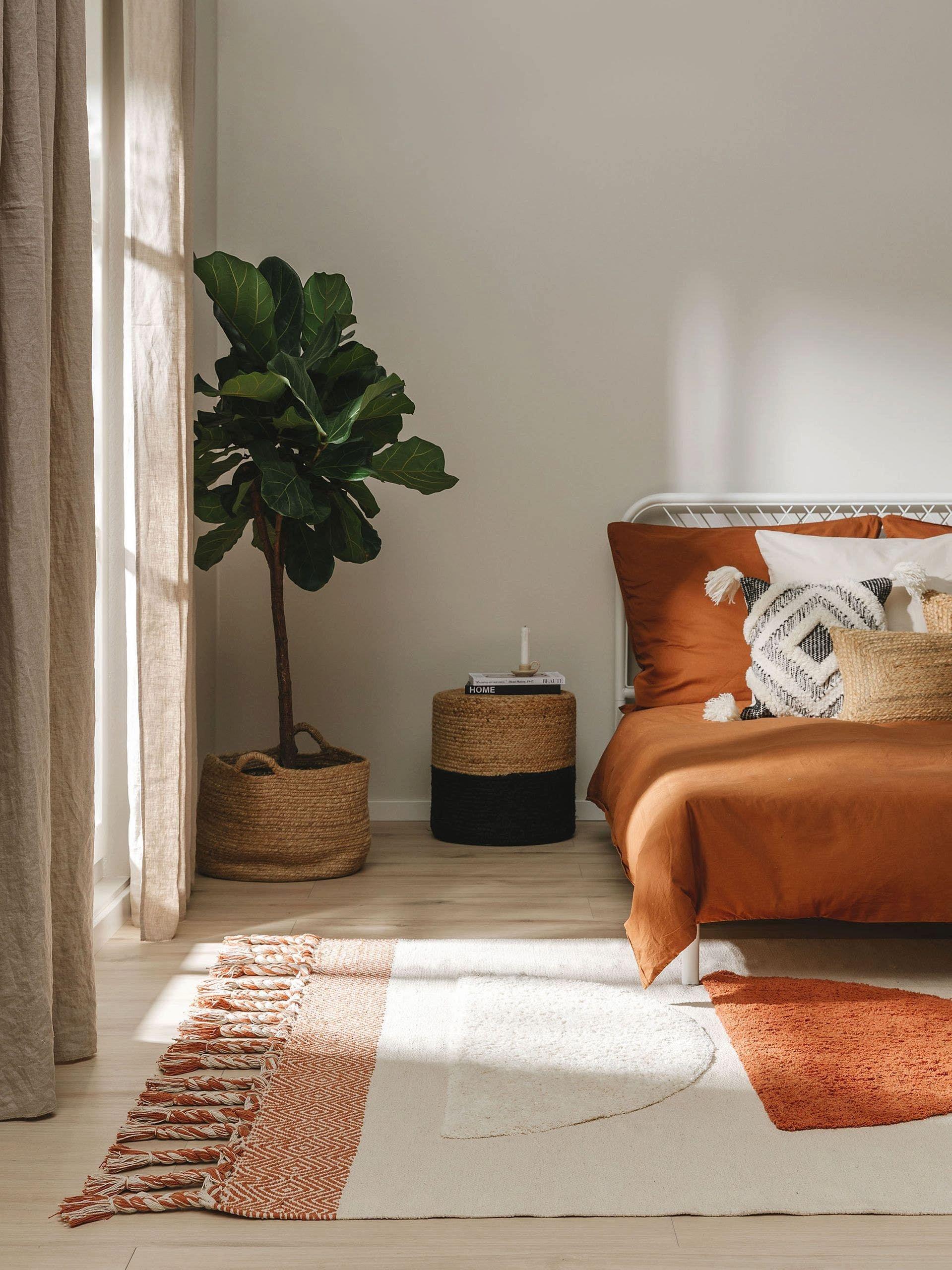Benuta Baumwollteppich Gibson Orange