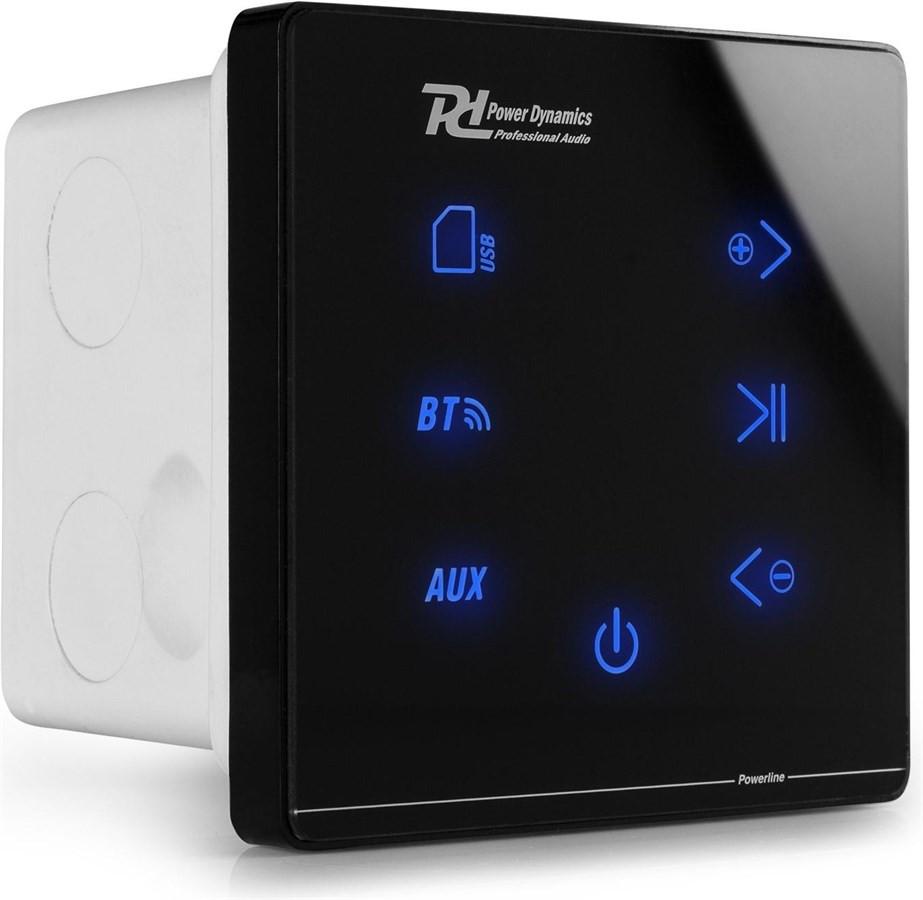 Power Dynamics Verstärker Pro Powerline A100B 4x 20W, Schwarz