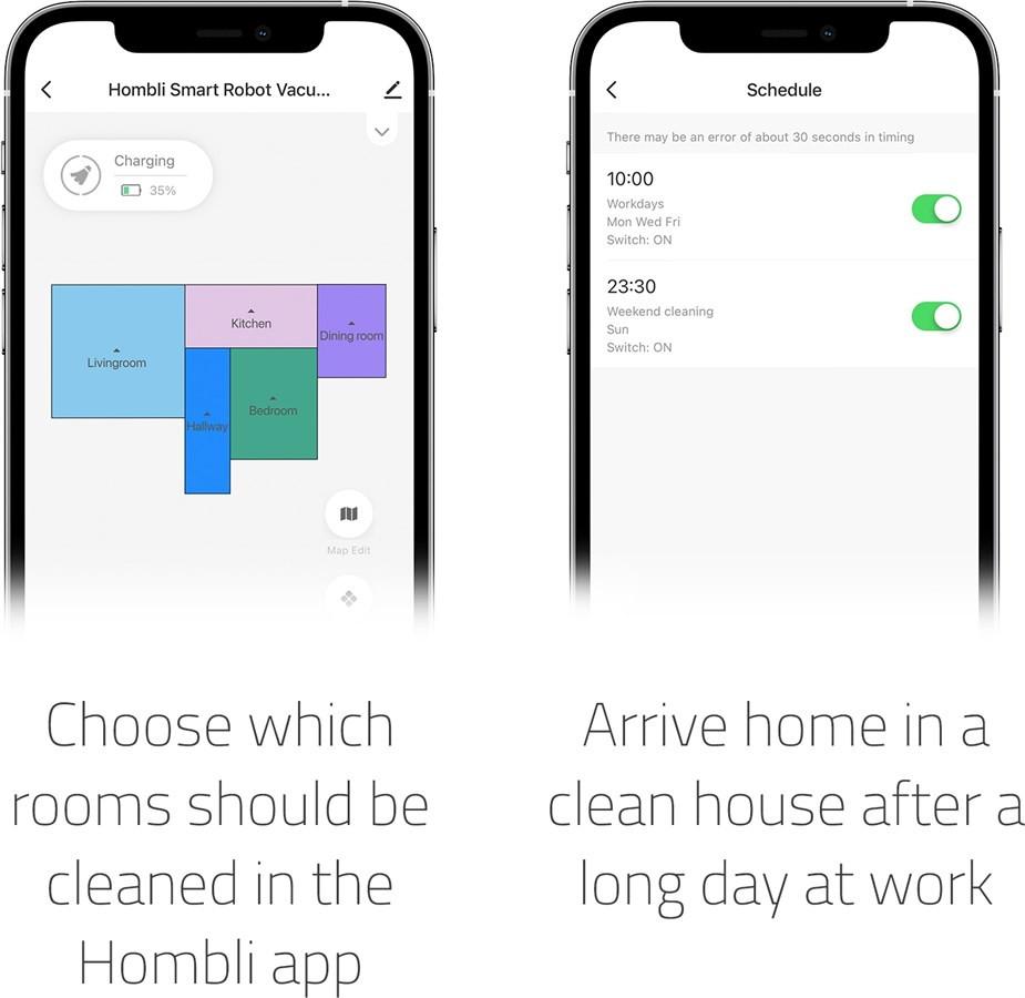Hombli Smart Robot Vacuum