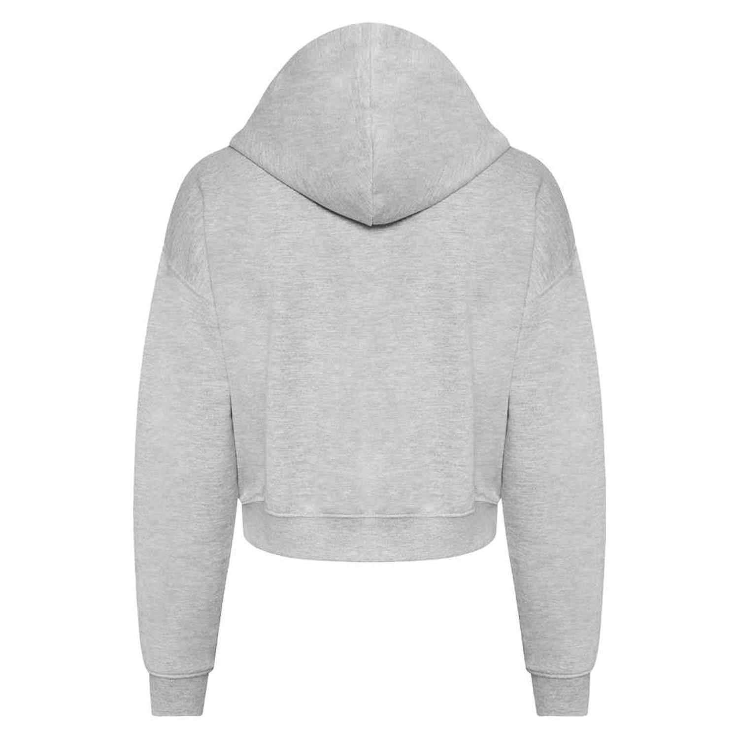 AWDis Hoodie mit durchgehendem Reißverschluss kurz geschnitten