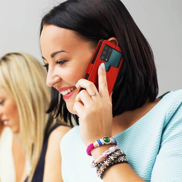 Avizar Hülle 5.2 - 5.5'' Smartphones Rot