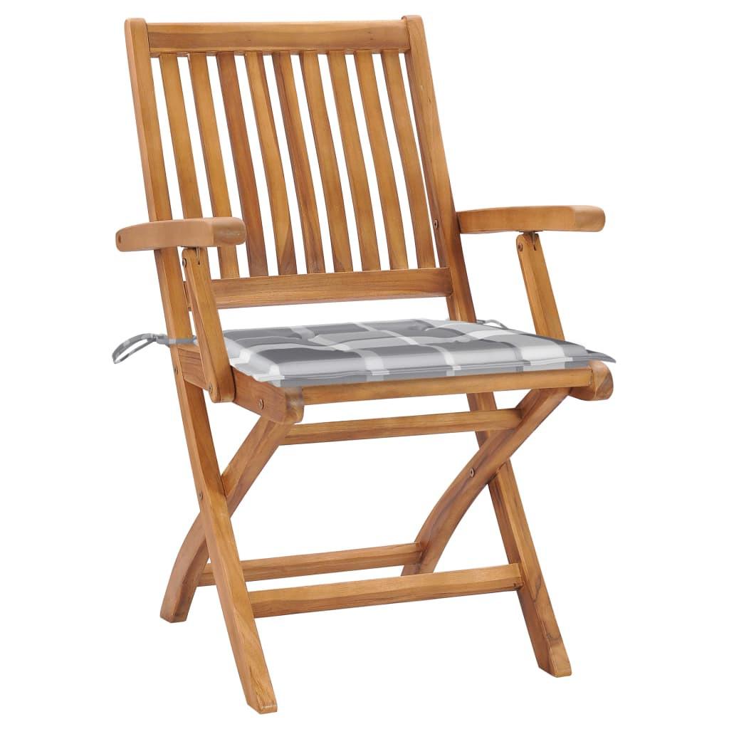 VidaXL Gartenstuhl teak