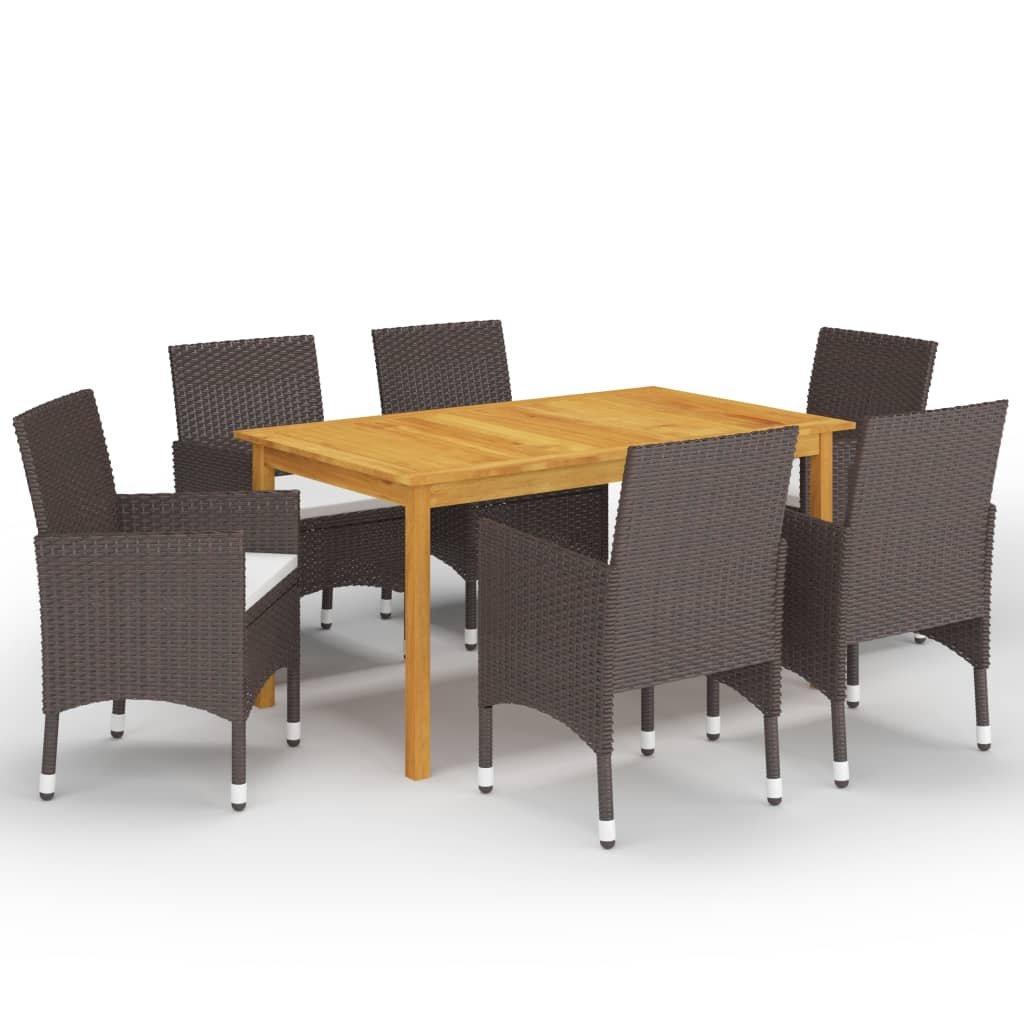 VidaXL Garten-essgruppe akazienholz
