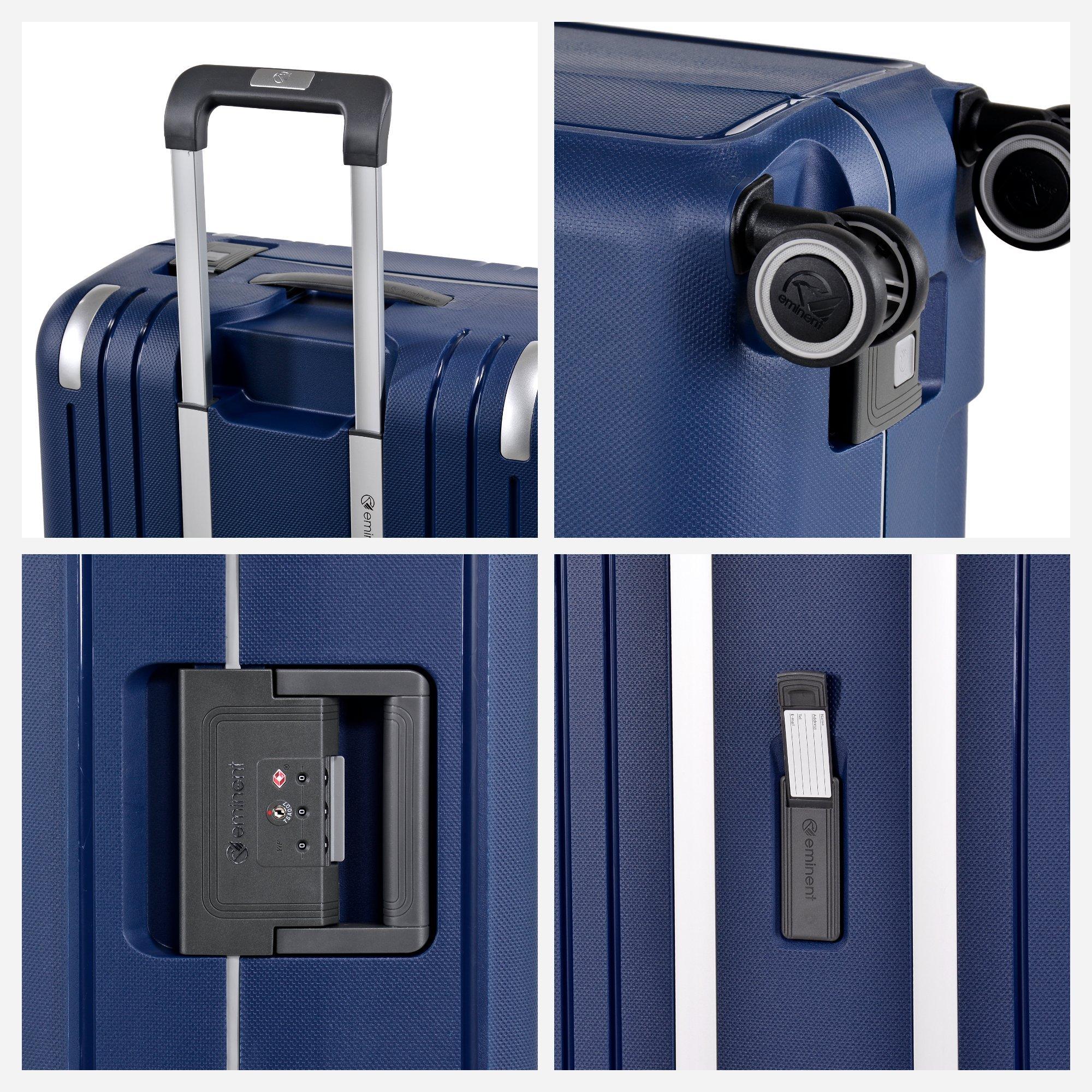 EMINENT 76 CM, Vertica Großer Koffer 4 Rollen