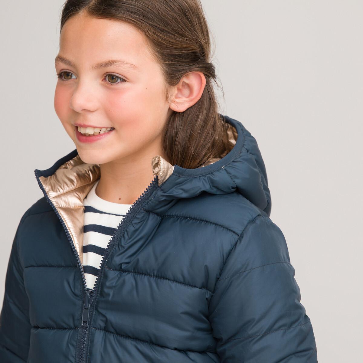 La Redoute Collections Wende-Jacke mit Kapuze