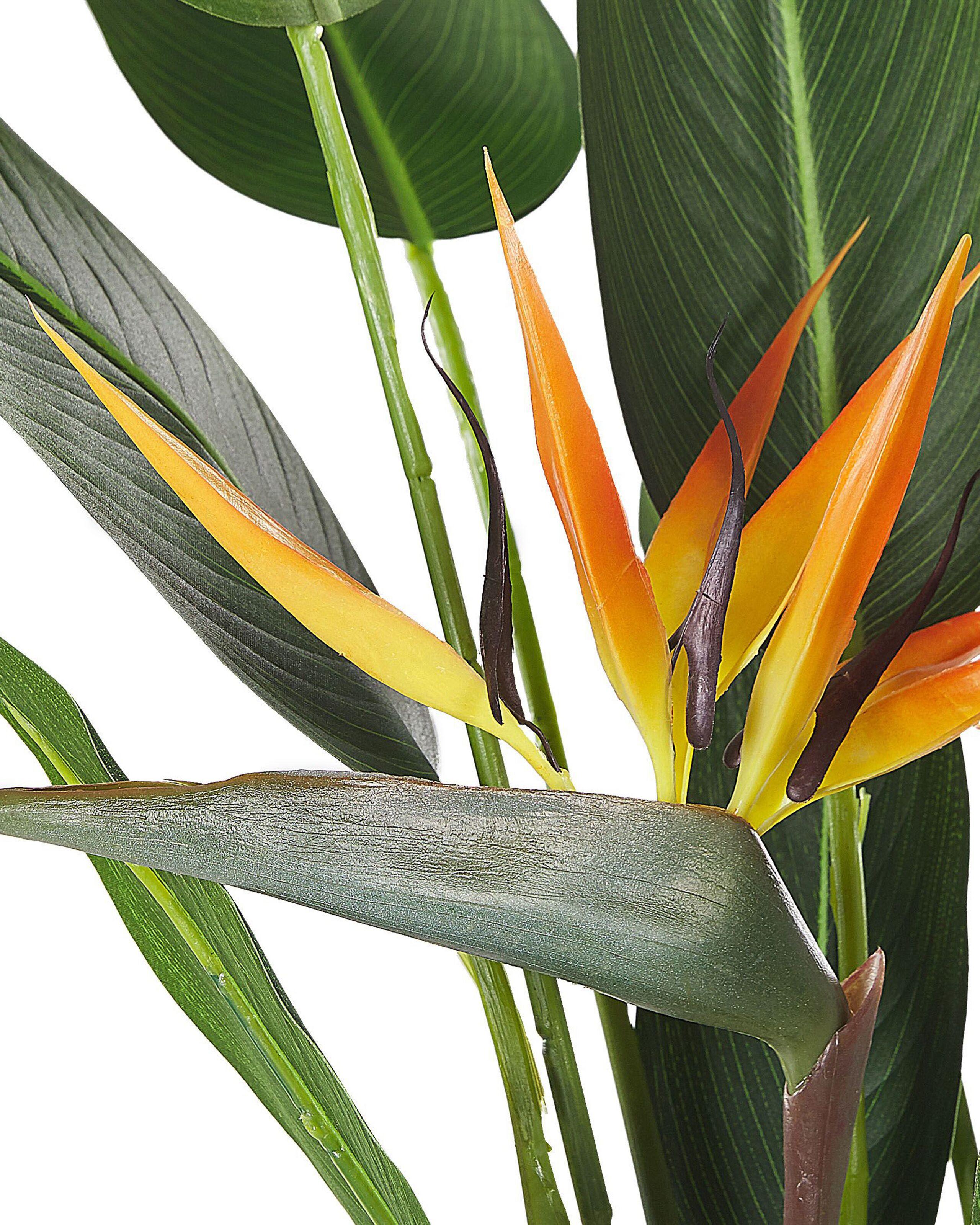 Beliani Kunstpflanze aus Kunststoff STRELITZIA TREE