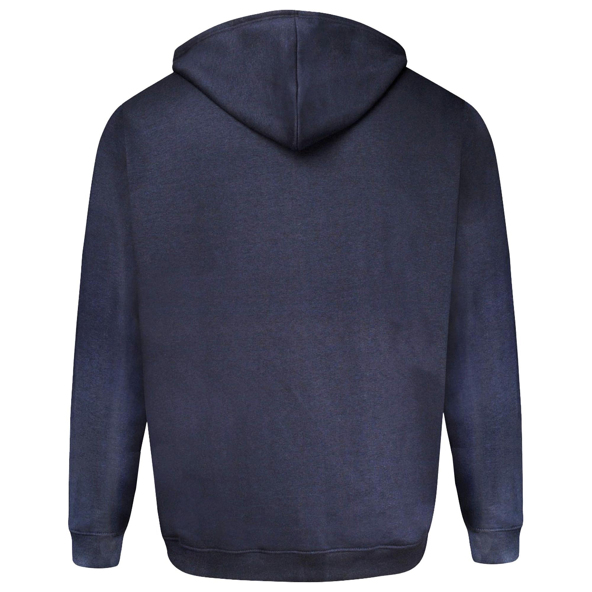 Duke Rockford Kingsize Cantor mit durchgehendem Reißverschluss Kapuzen-Sweatshirt