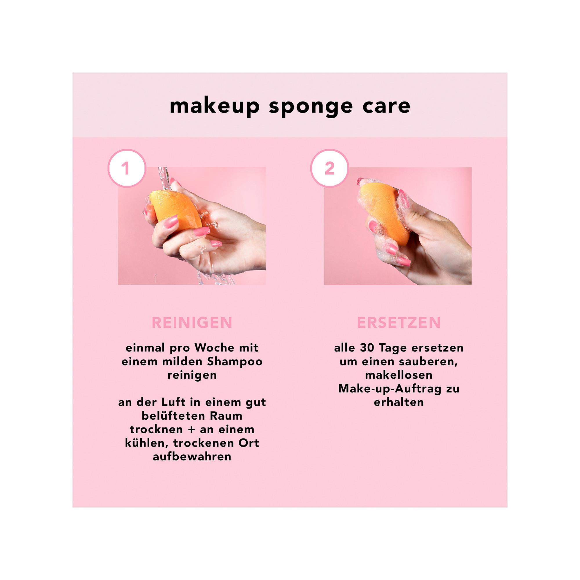REAL TECHNIQUES Miracle Complexion Sponge + Travel Sponge Case