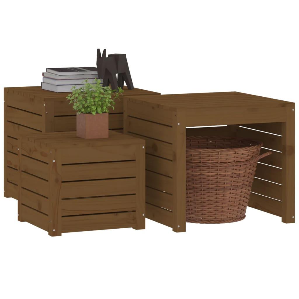 VidaXL Gartenbox set kiefernholz