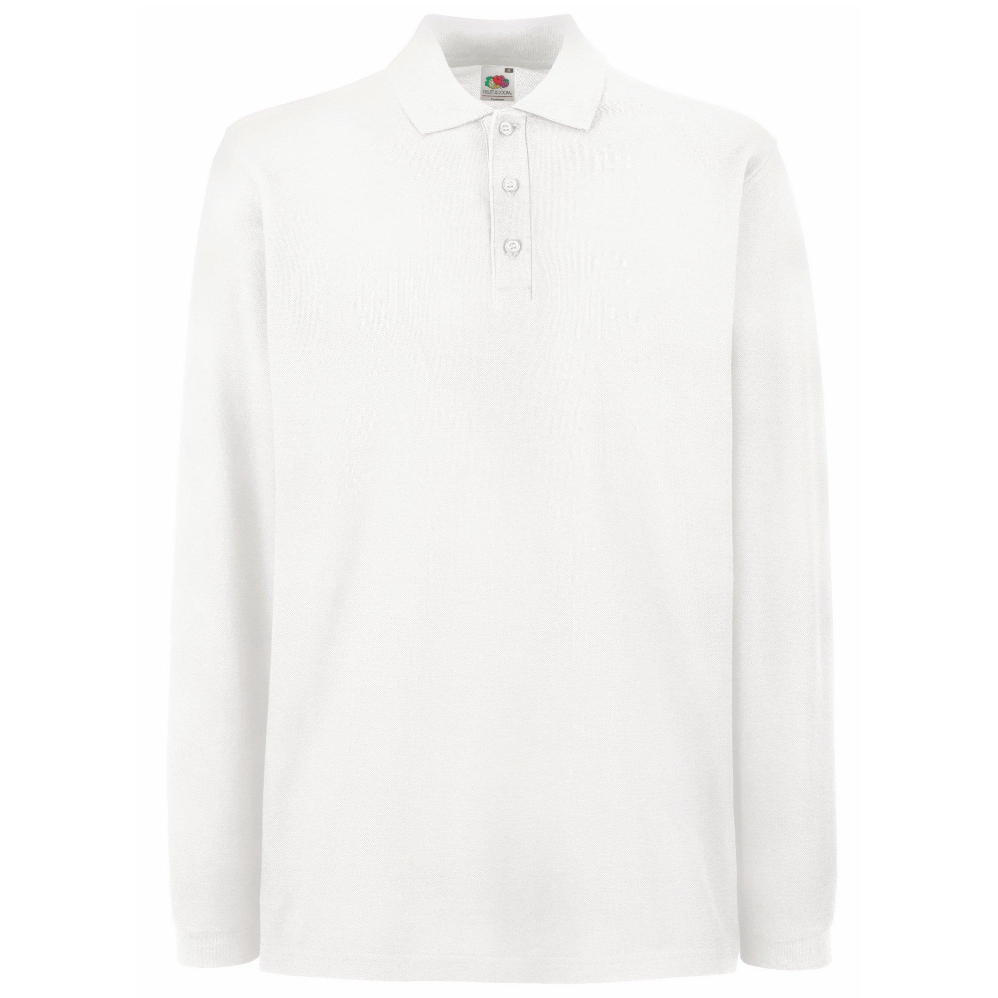 Fruit of the Loom Premium Langarm Polo Shirt