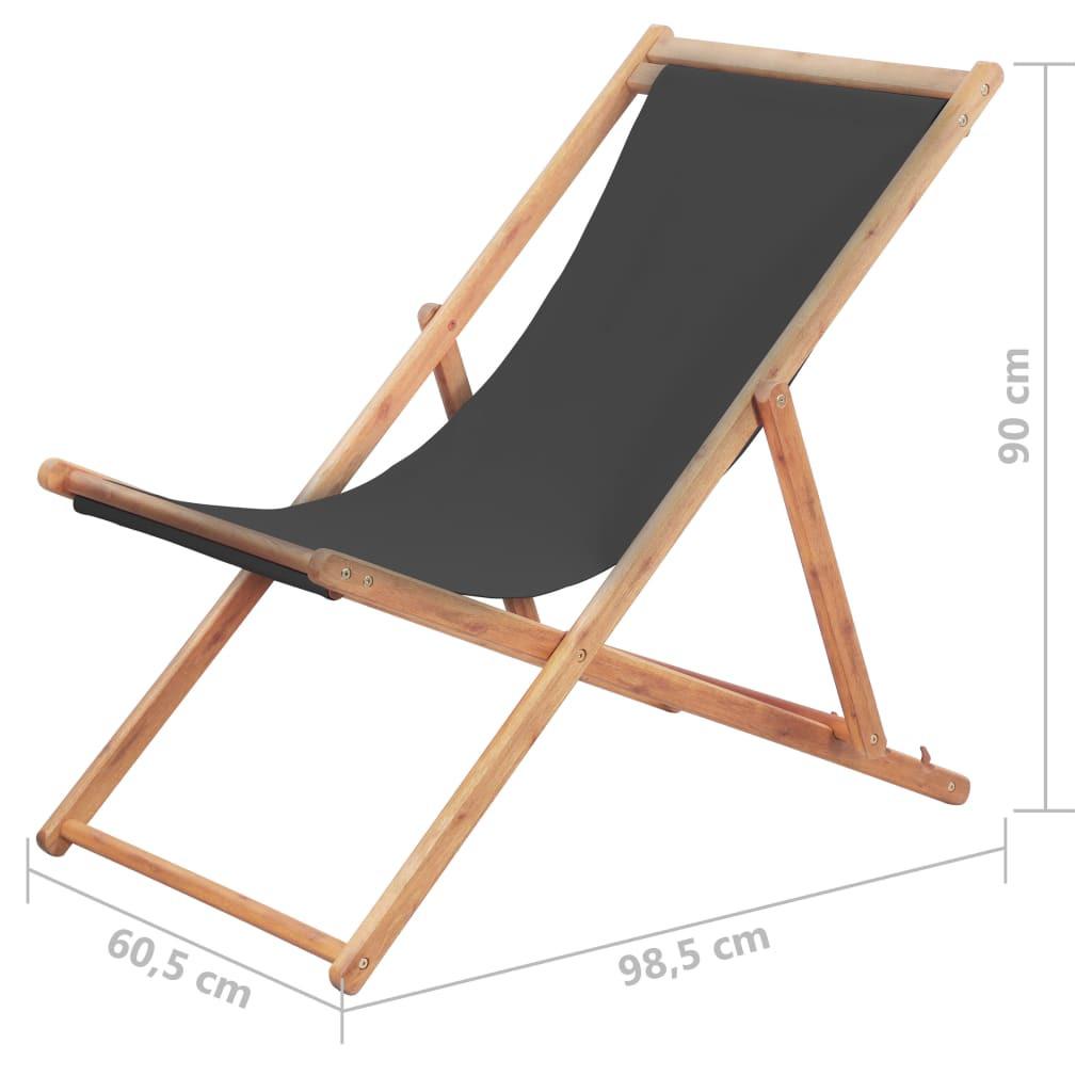 VidaXL Strandstuhl gewebe