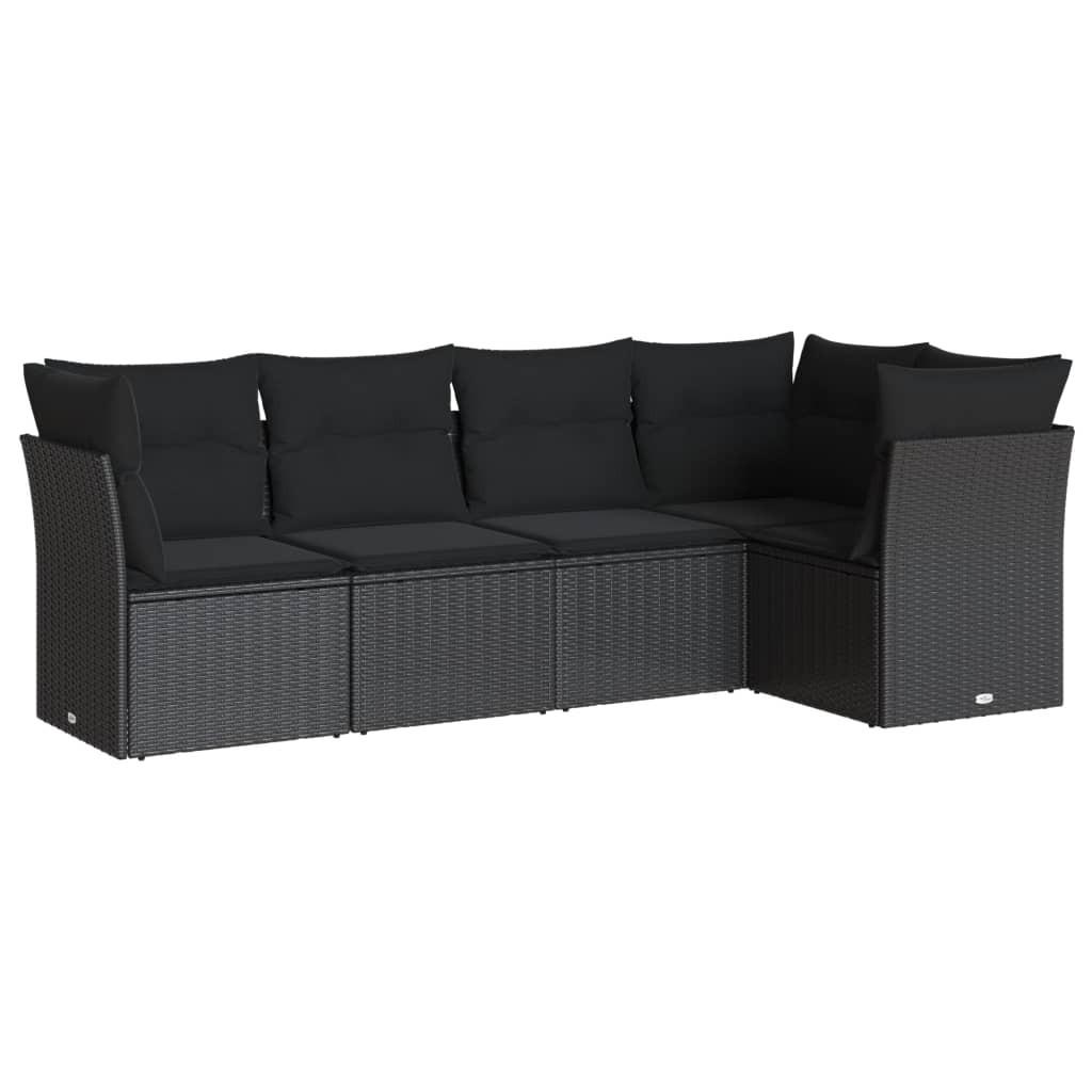 VidaXL Garten sofagarnitur poly-rattan