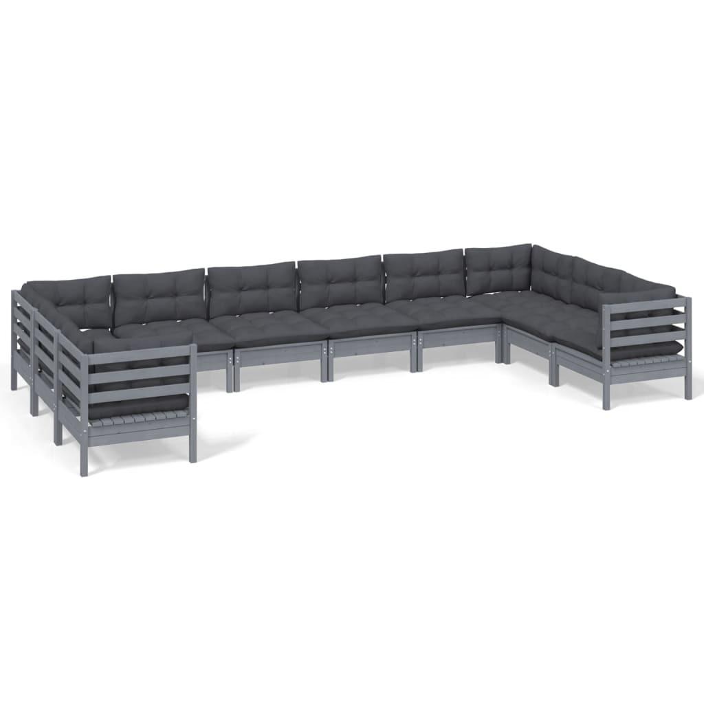 VidaXL Garten-lounge-set kiefernholz