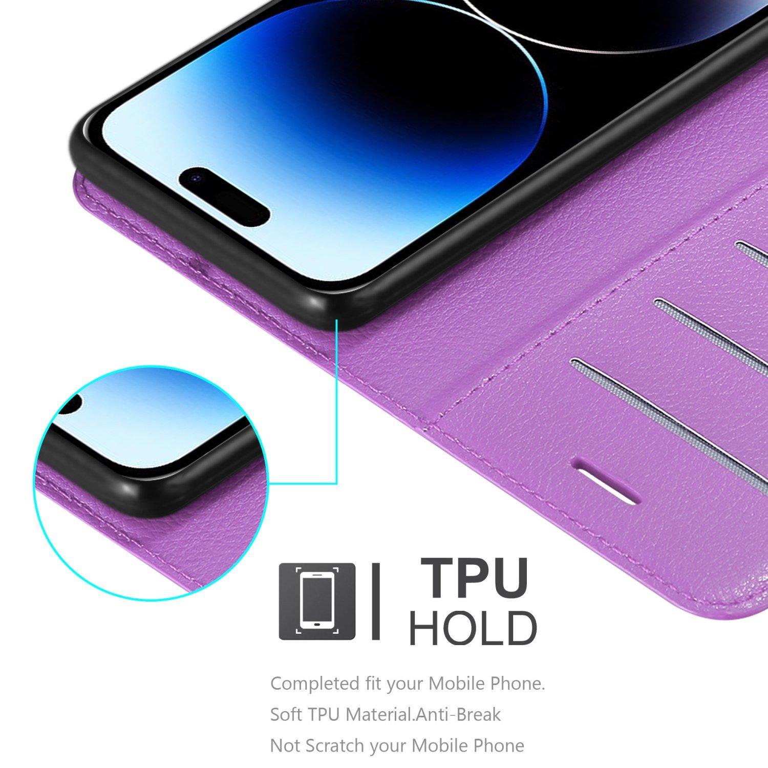 Cadorabo Hülle für Apple iPhone 14 PRO Standfunktion, Kartenfach