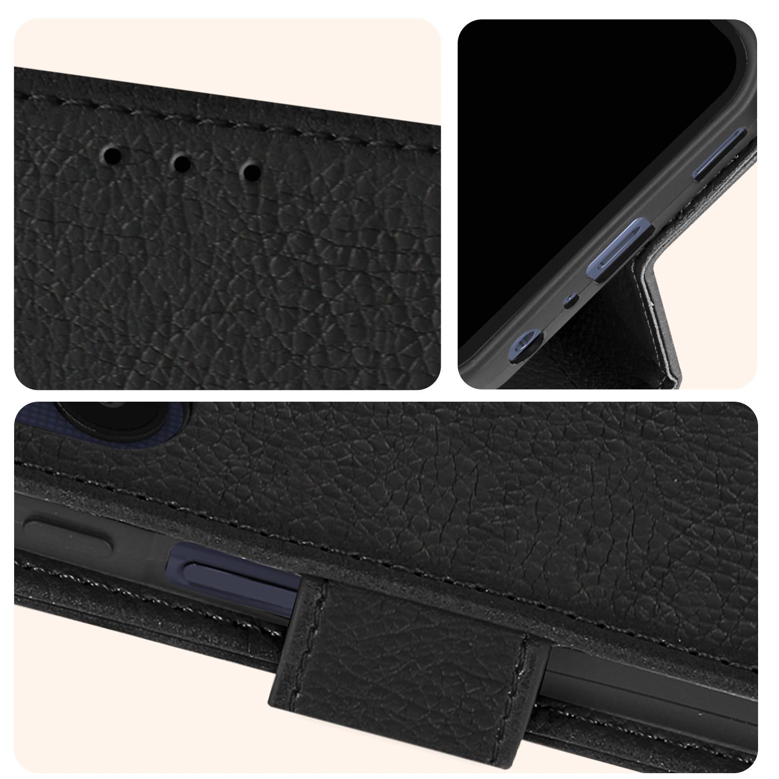 Avizar Etui Samsung Galaxy A25 Schwarz