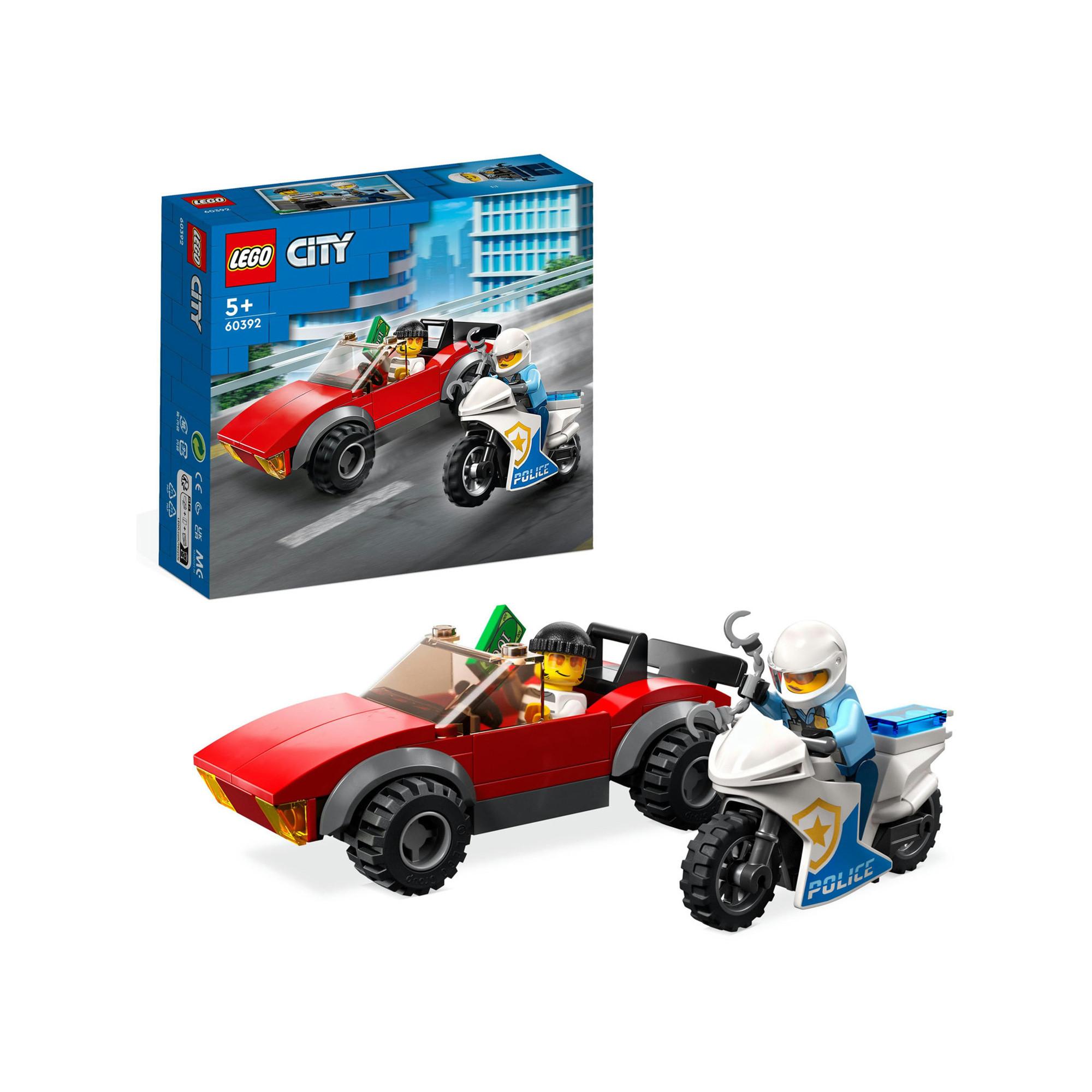 LEGO® 60392 Verfolgungsjagd mit dem Polizeimotorrad