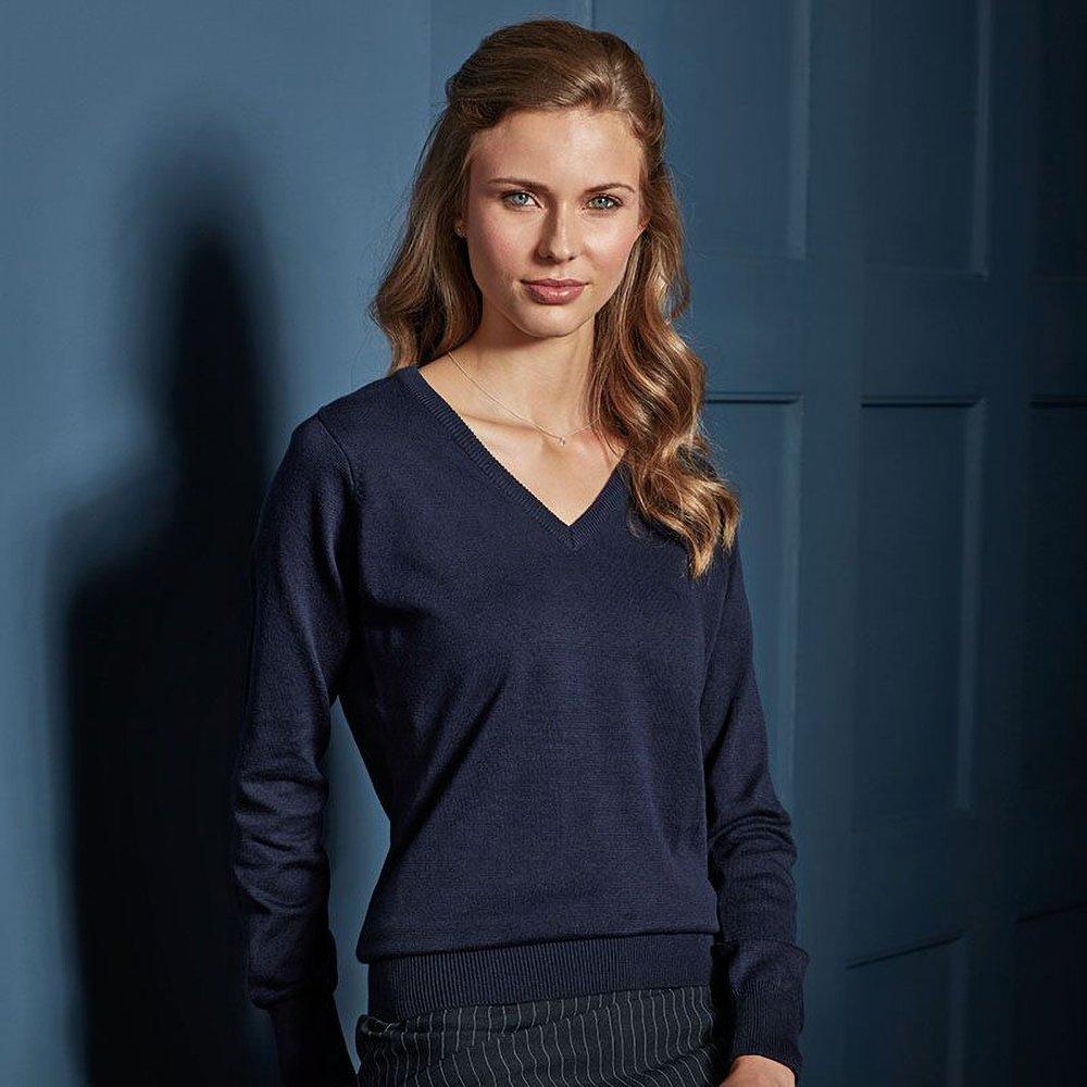 PREMIER Strickpullover mit VAusschnitt