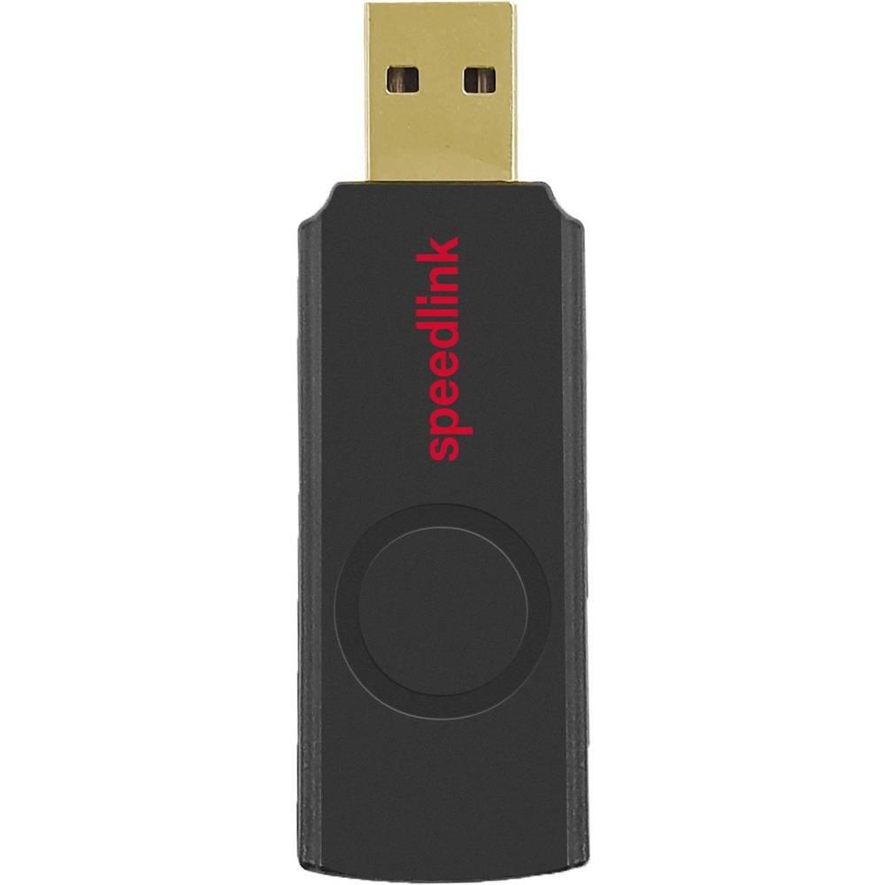 SPEEDLINK RAIT Gamepad - Wireless - for PC/PS3/Switch, rubber-black