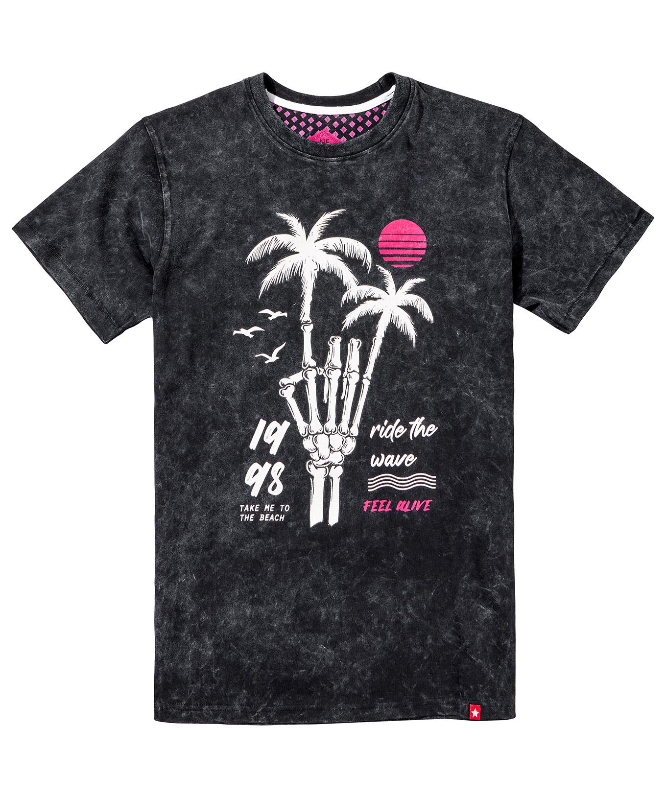 Joe Browns Palmen-Skelett Grafik T-Shirt