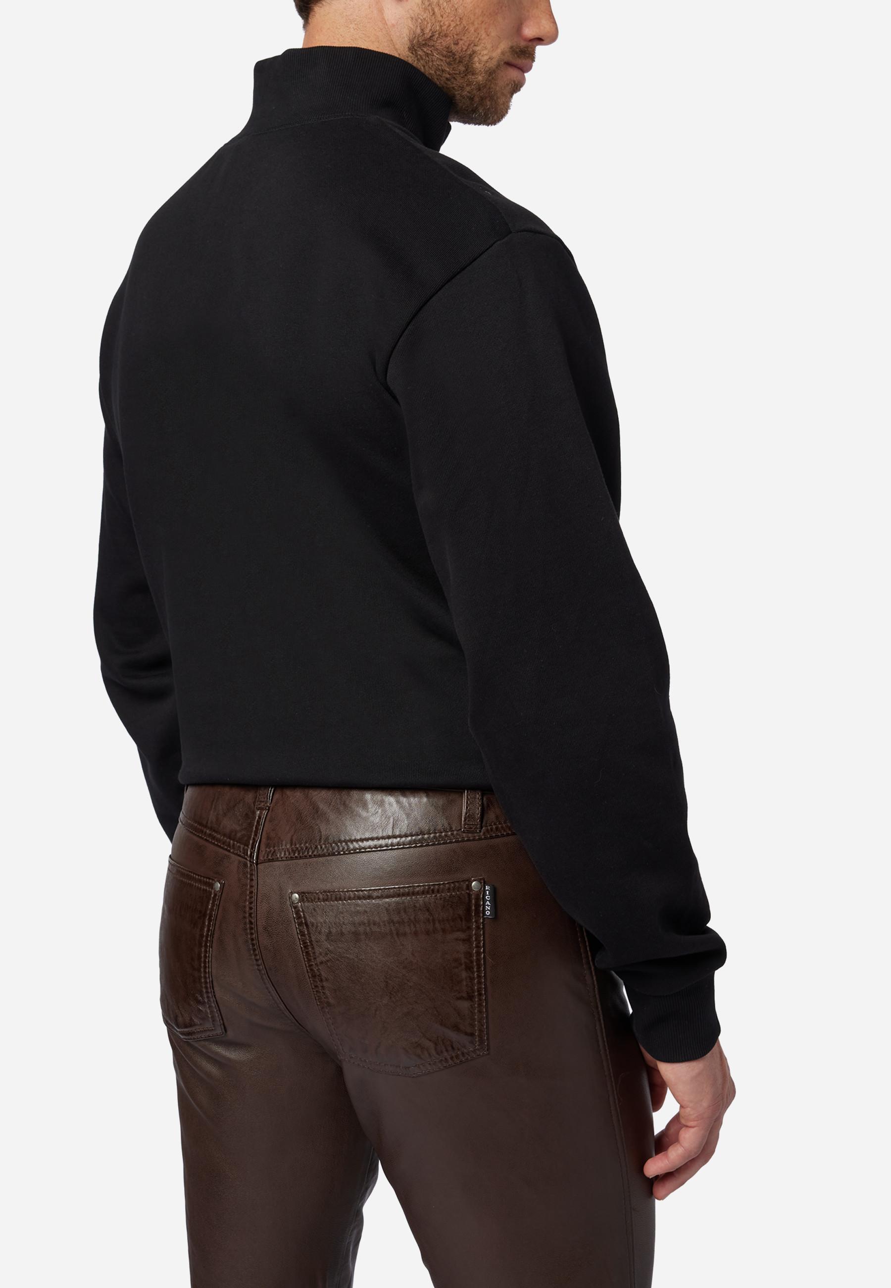 RICANO Slim Fit 5-Pocket Lamm Lederhose