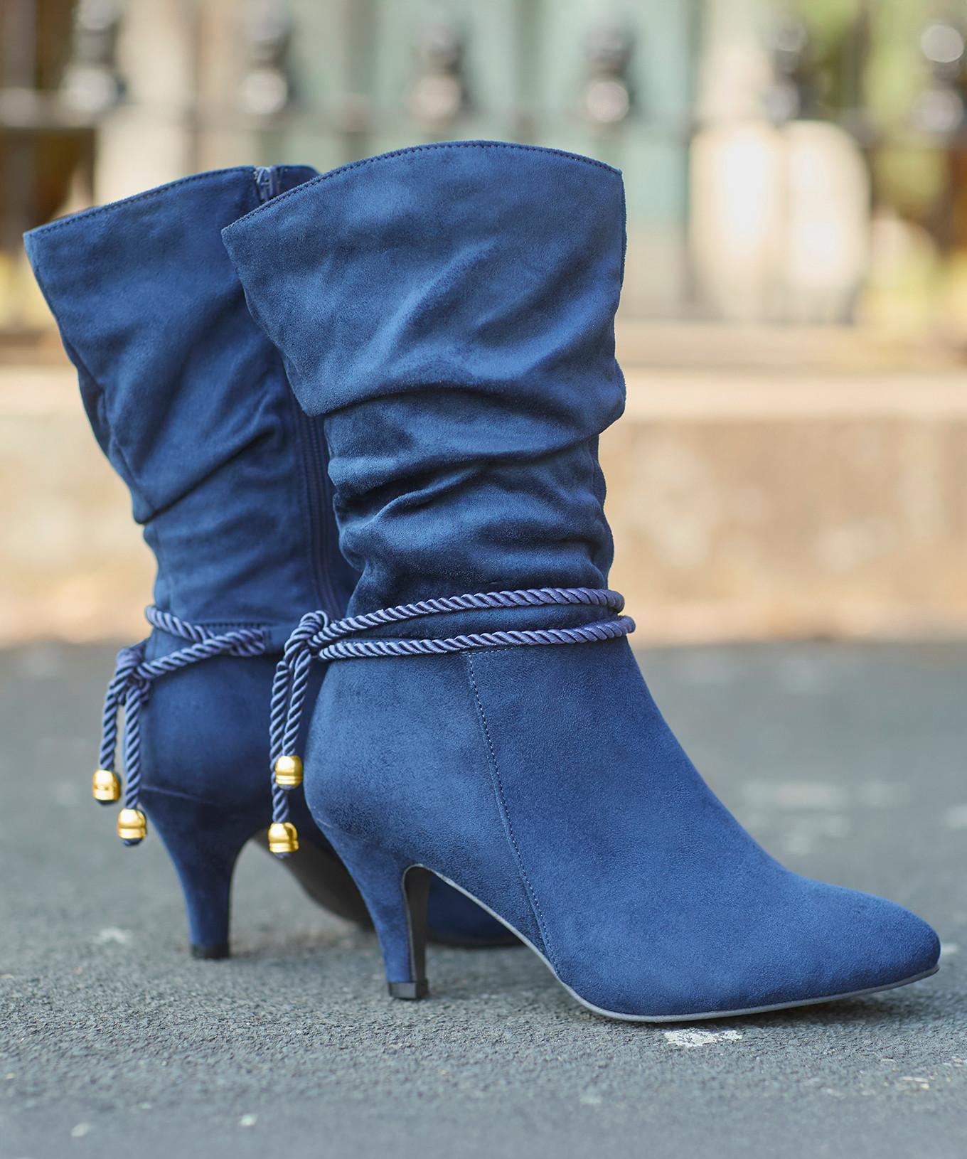 Joe Browns Slouch-Stiefel mit Kordel-Details