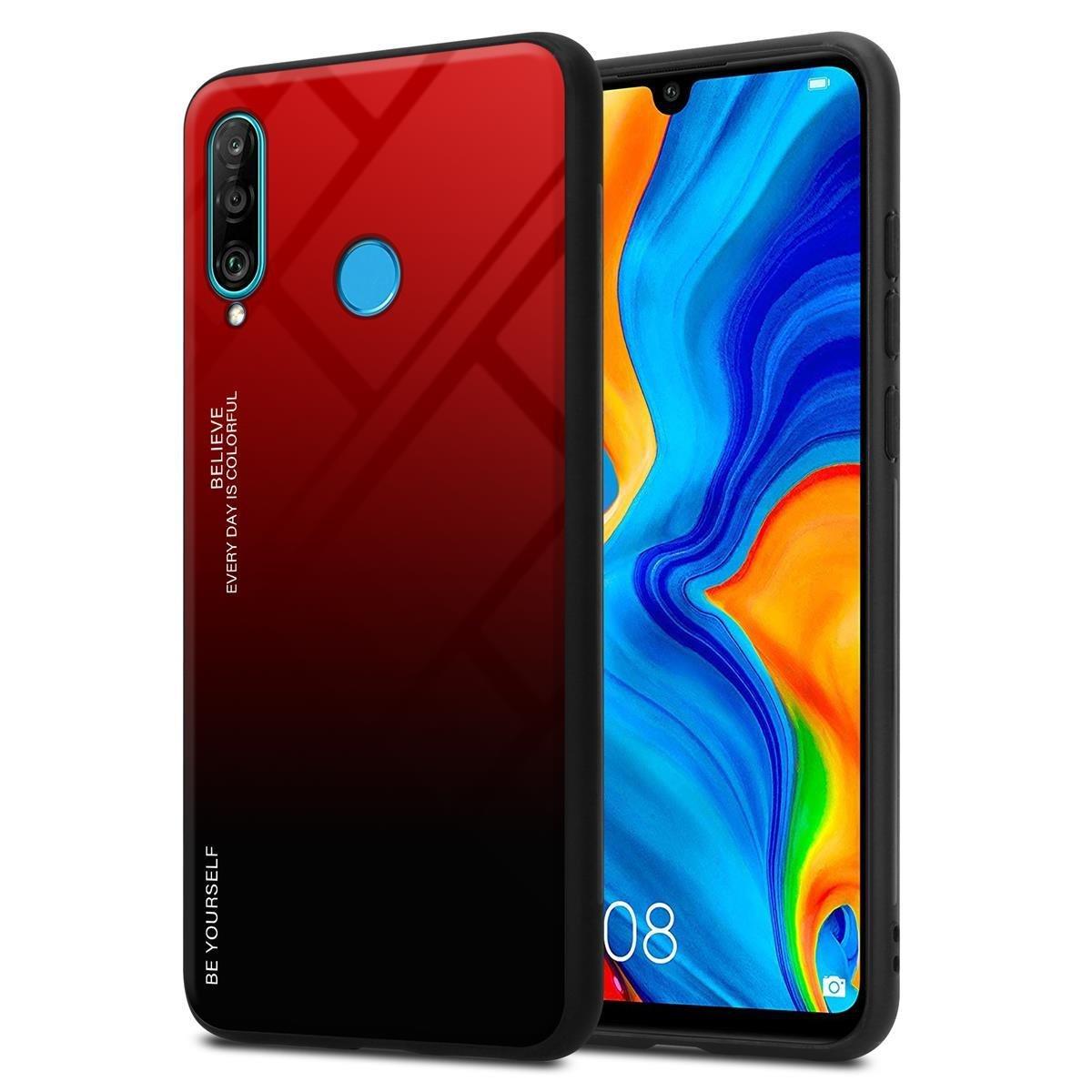 Cadorabo Hülle für Huawei P30 LITE Zweifarbig